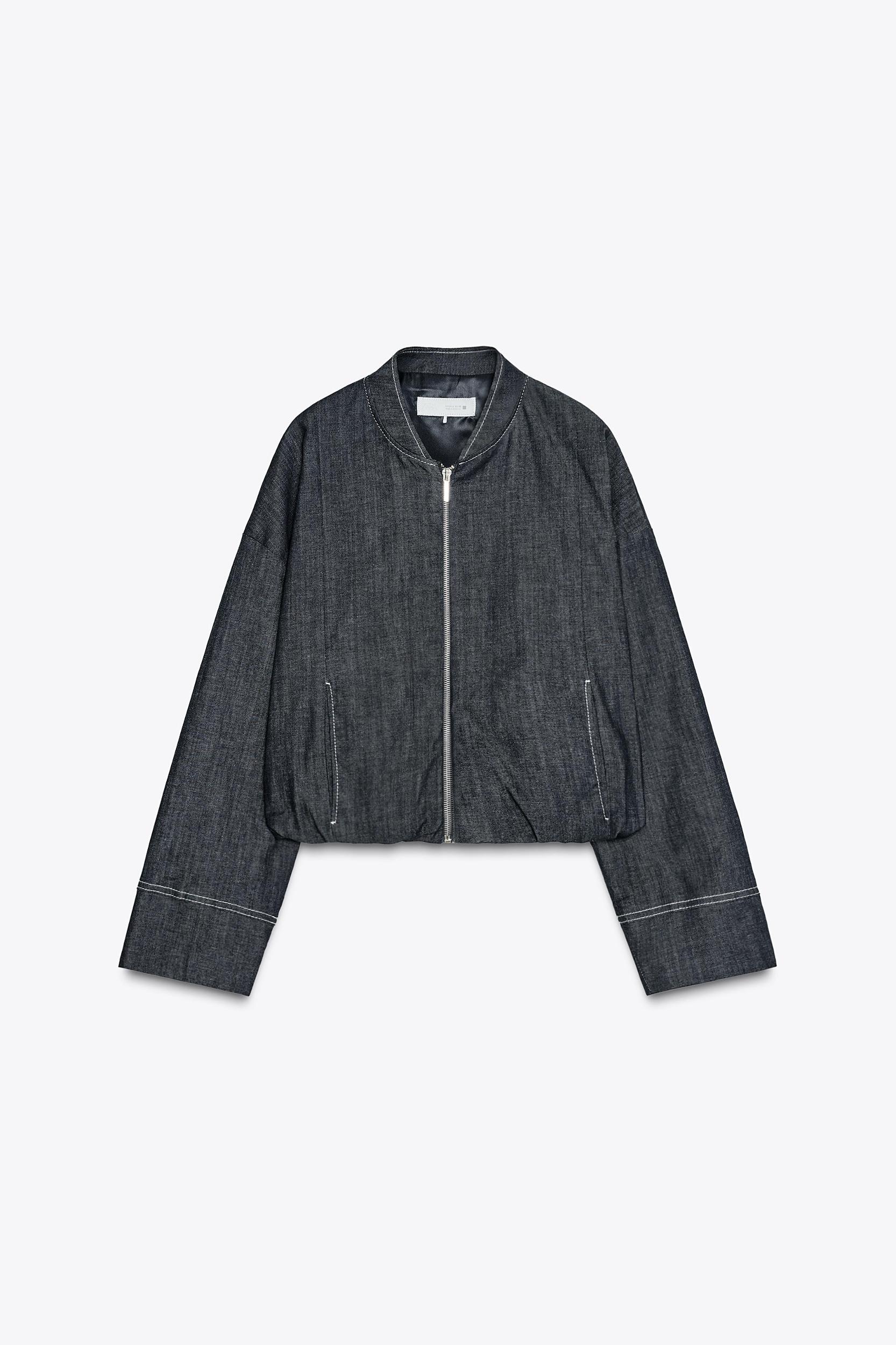 Z1975 BALLOON DENIM BOMBER JACKET Product Image