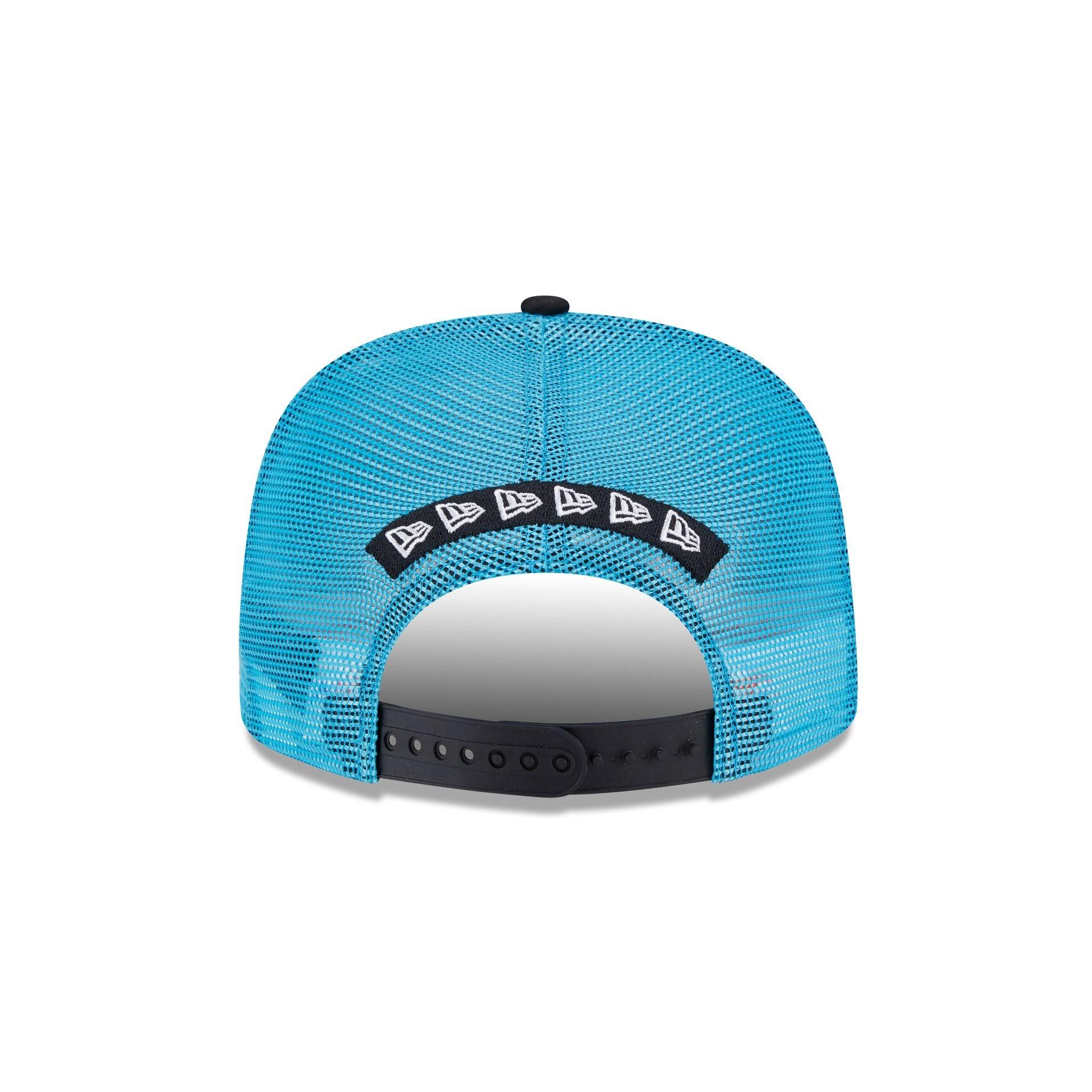 New Era Cap Blue Wisteria 9FIFTY A-Frame Trucker Hat Male Product Image