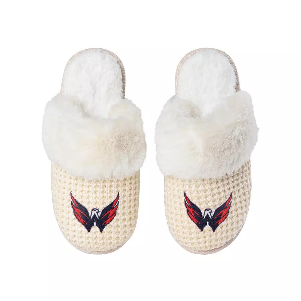 Women's FOCO Washington Capitals Open Back Slippers,  Product Image