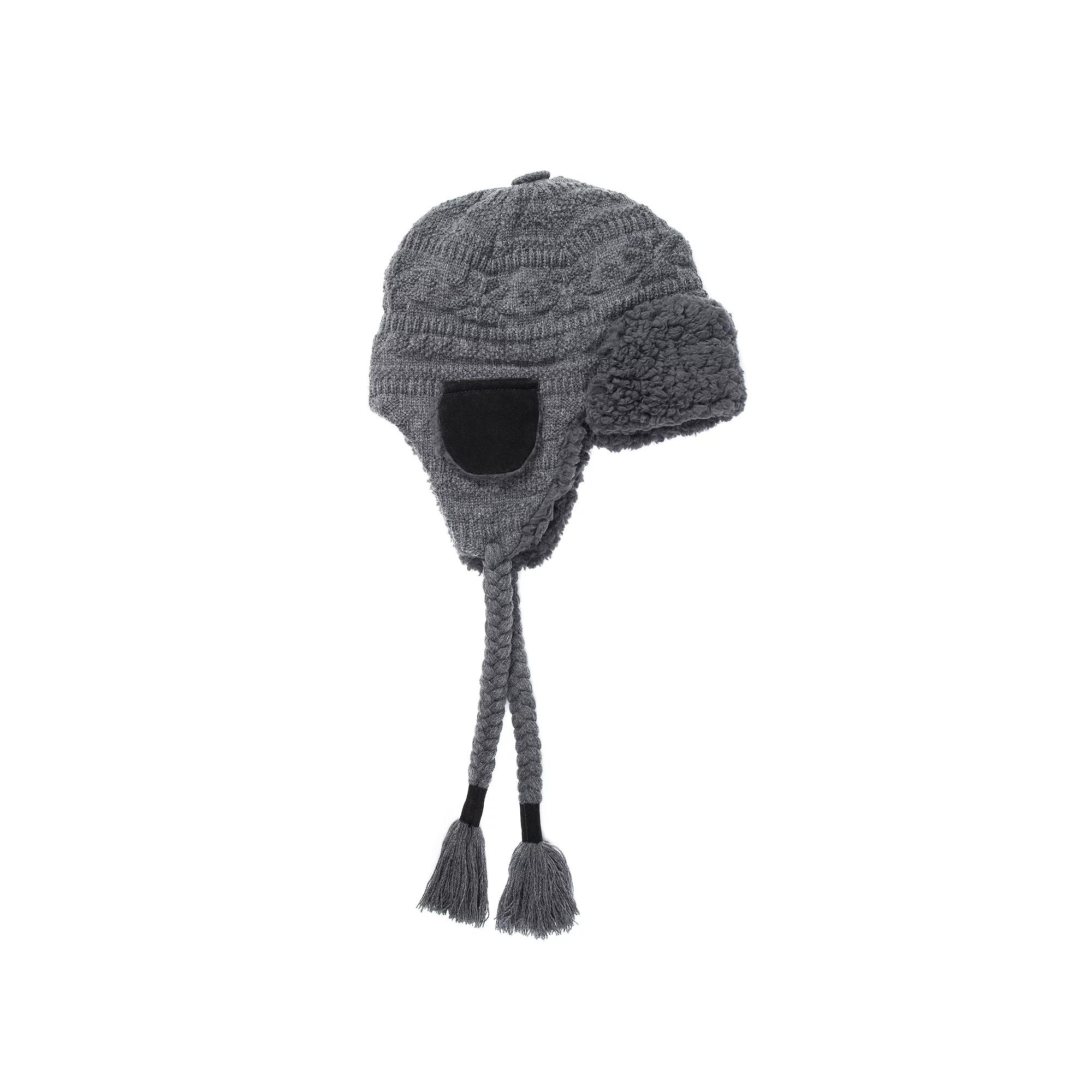 Men's MUK LUKS Faux-Fur Trapper Hat, Gray Product Image