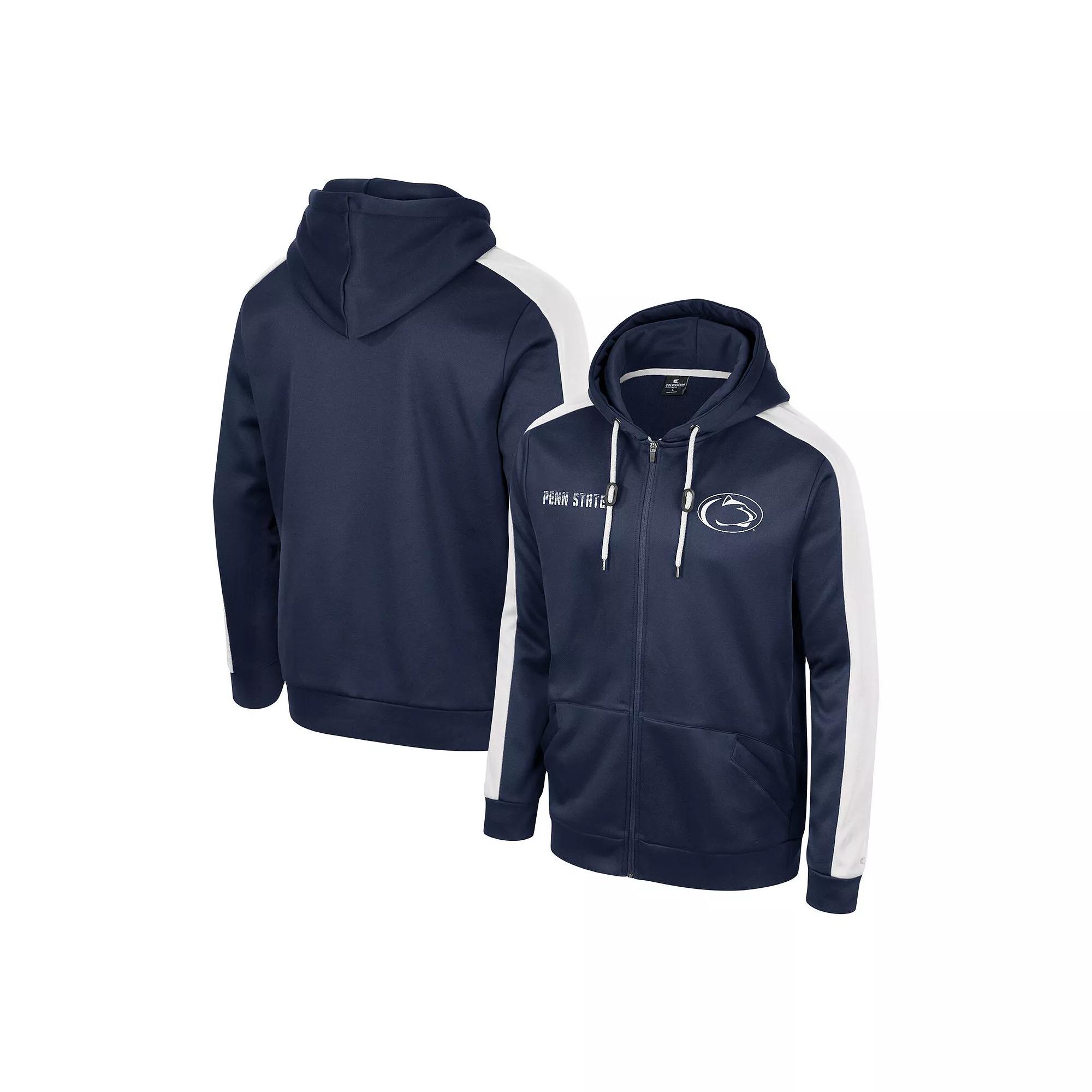 Men's Colosseum Green Michigan State Spartans Reese Full-Zip Hoodie,  Product Image