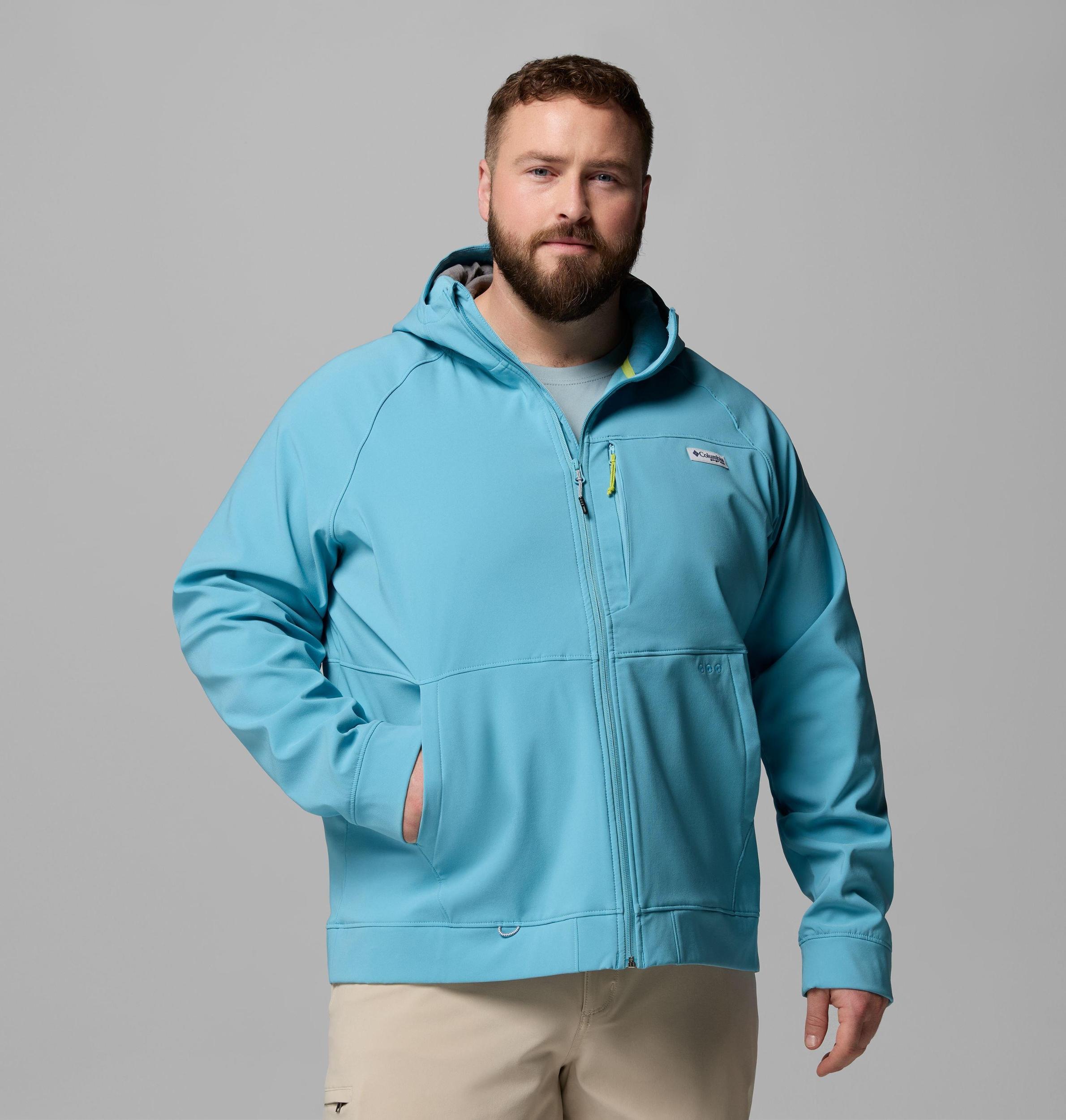 Columbia Mens Hydroforce Full Zip Hoodie - Big- Product Image