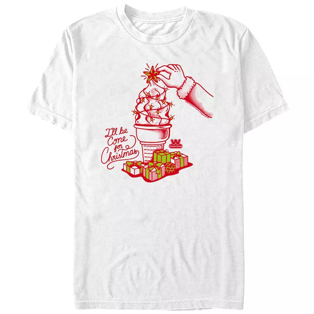 Men's Wienerschnitzel I'll Be Cone For Christmas Graphic Tee,  Product Image