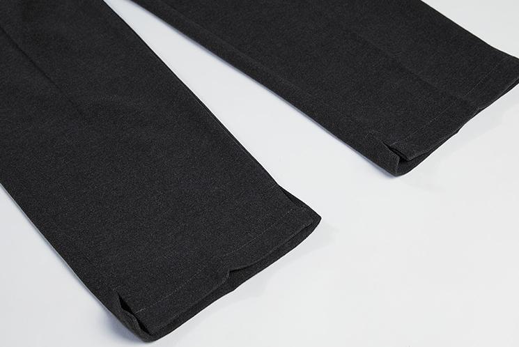 RT No. 3338 WOOLEN STRAIGHT WIDE DRAPE PANTS Product Image