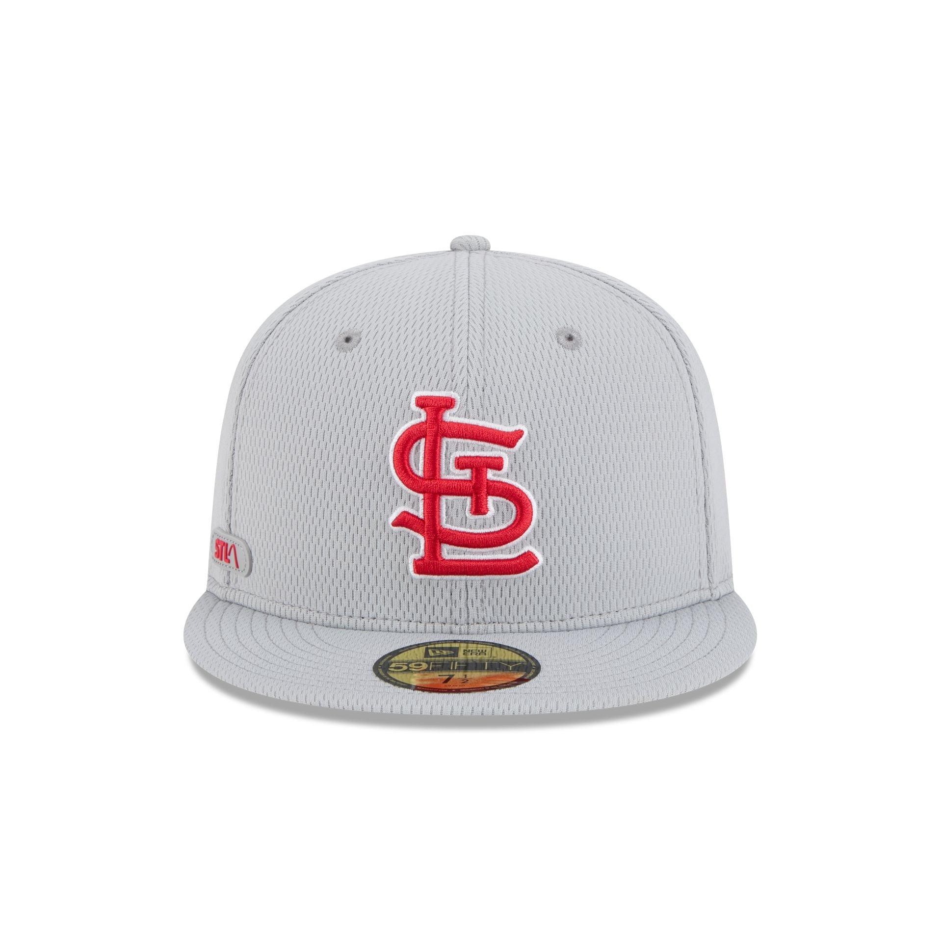 St. Louis Cardinals 2025 Clubhouse Gray 59FIFTY Fitted Hat Male Product Image