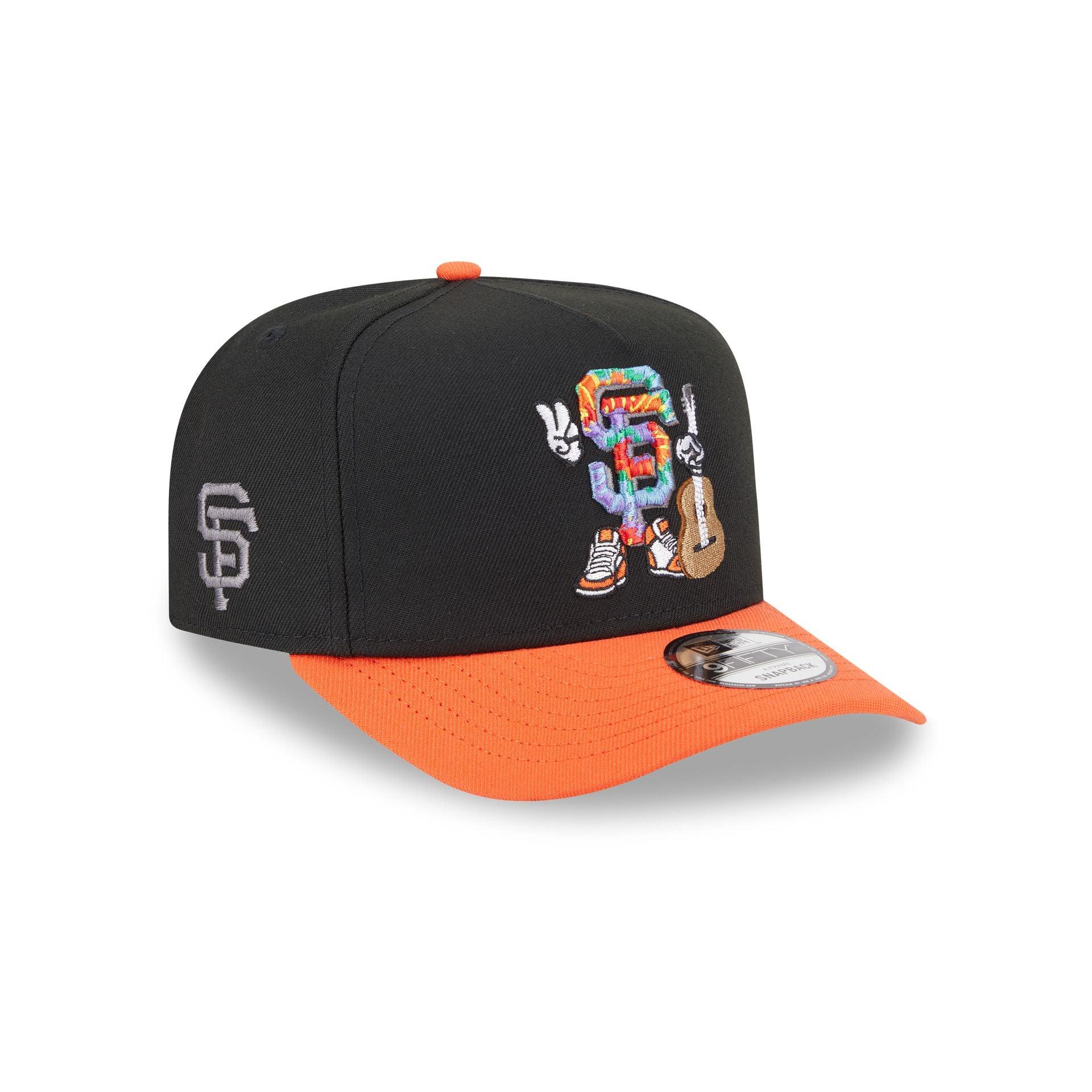 San Francisco Giants Cartoon 9FIFTY A-Frame Snapback Hat Male Product Image