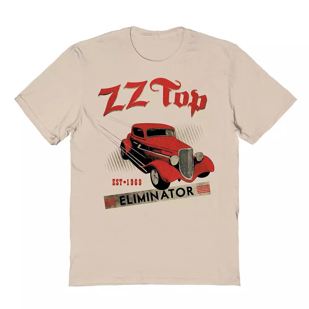 Men's ZZ Top Top Devil Graphic Tee, Size: XXL, Brown Product Image