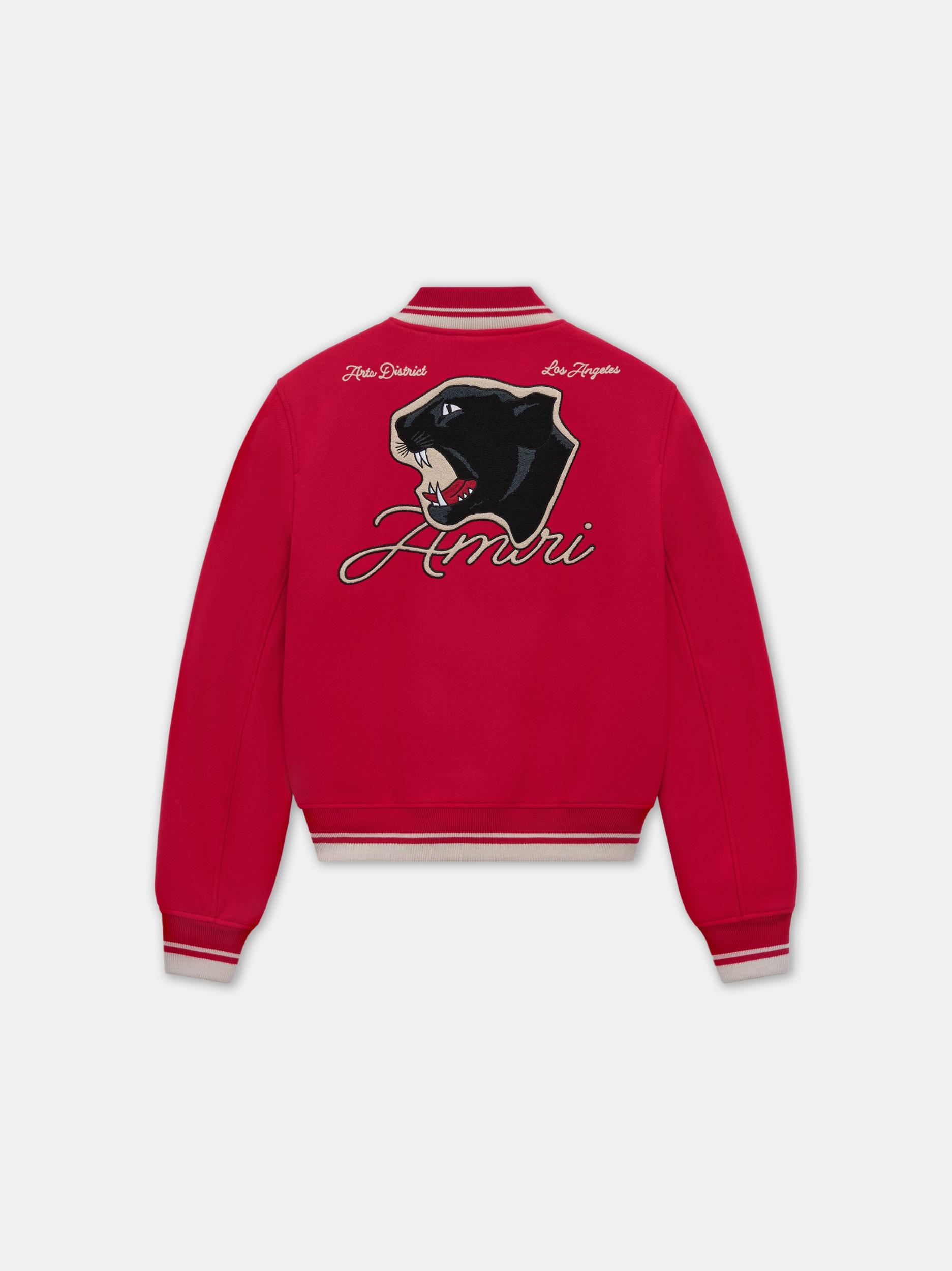 AMIRI PANTHER BOMBER - Varsity Red Product Image