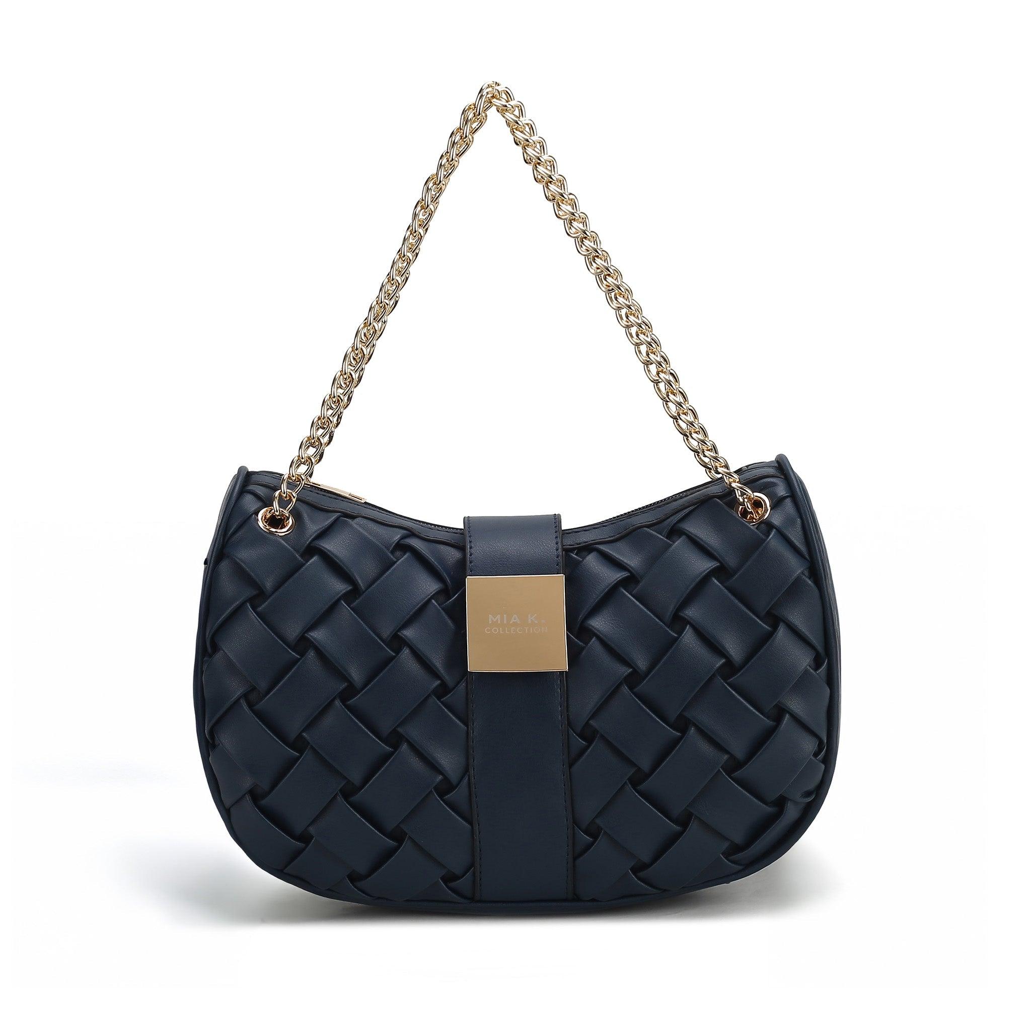 MKF Collection Women's Solari Braided Chain Shoulder Bag Female Product Image