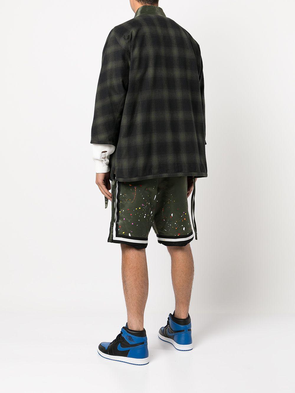 cargo-pocket kimono shirt jacket Product Image