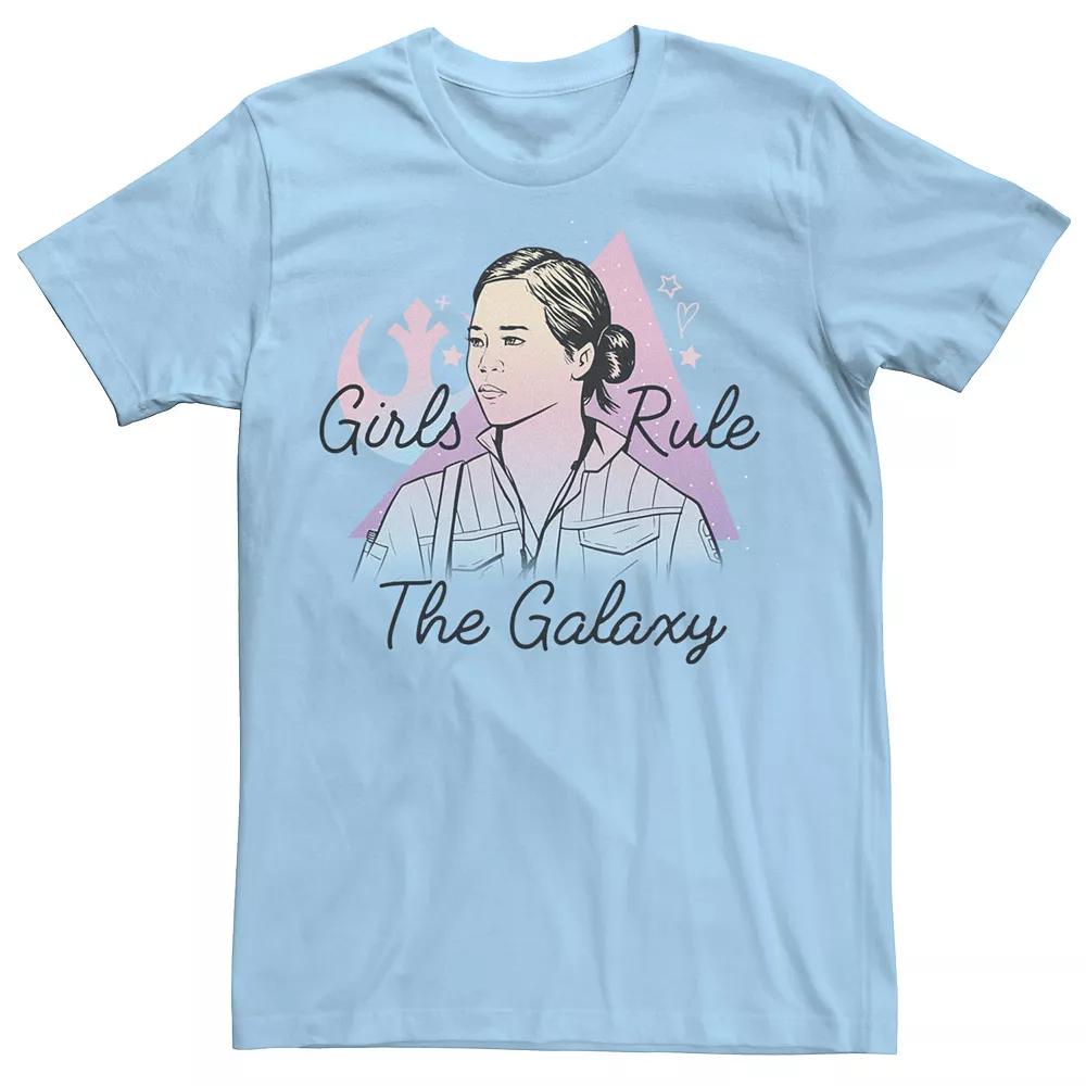 Men's Star Wars The Rise Of Skywalker Girls Rule The Galaxy Rose Tee,  Product Image