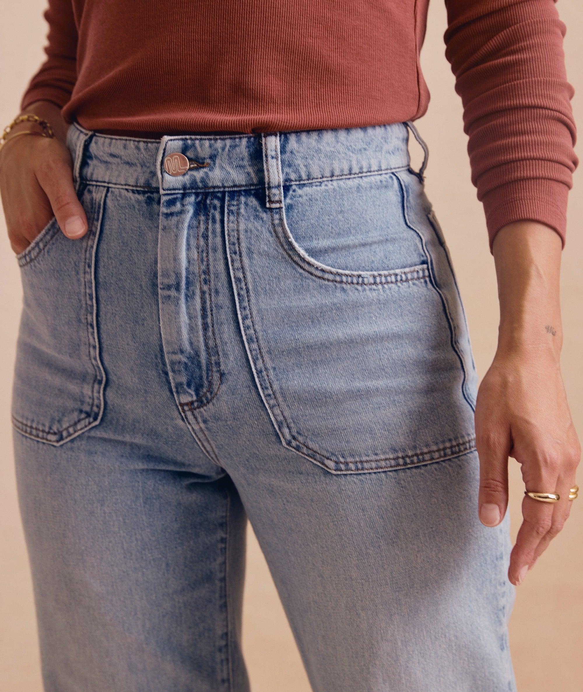 Bridget Denim Flare Pant Product Image