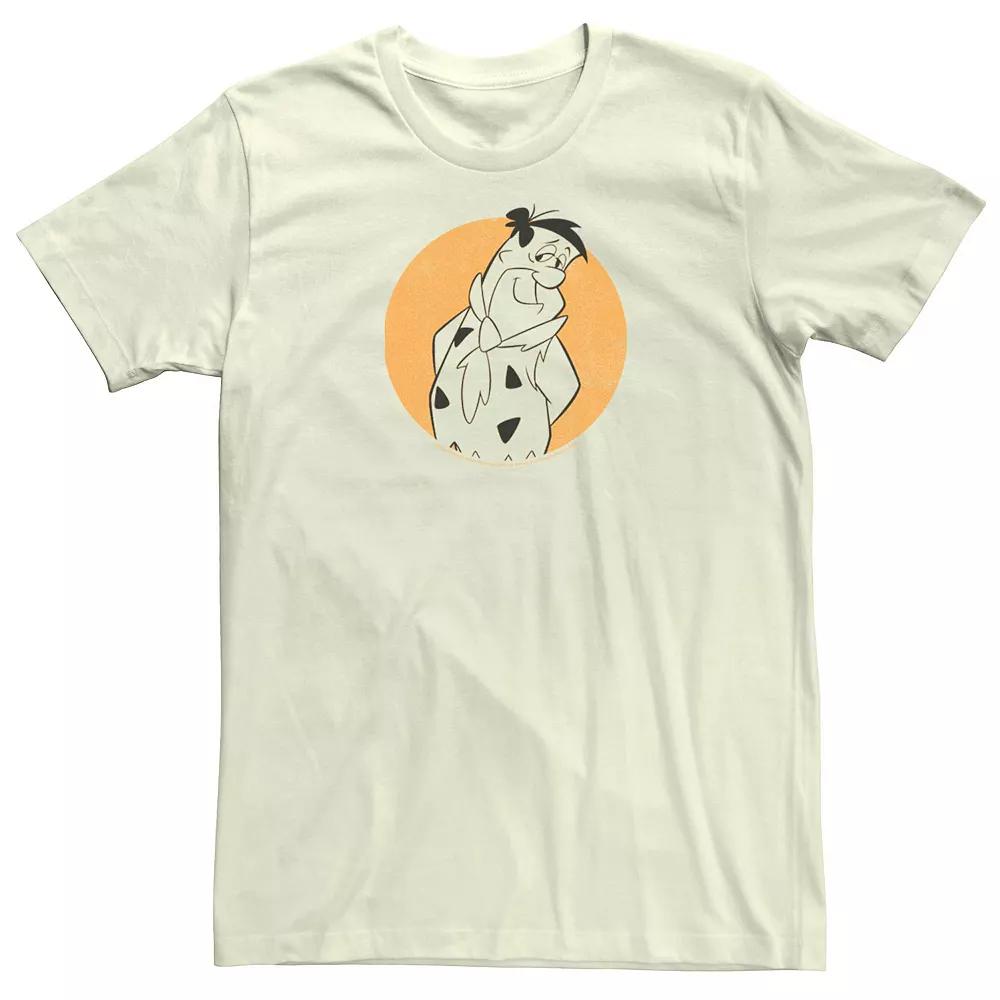 Men's The Flintstones Fred Circle Portrait Tee,  Product Image
