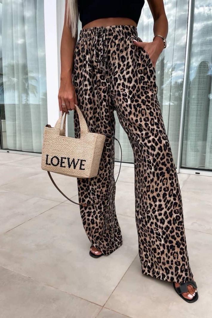 Leopard pants - 6484 Product Image