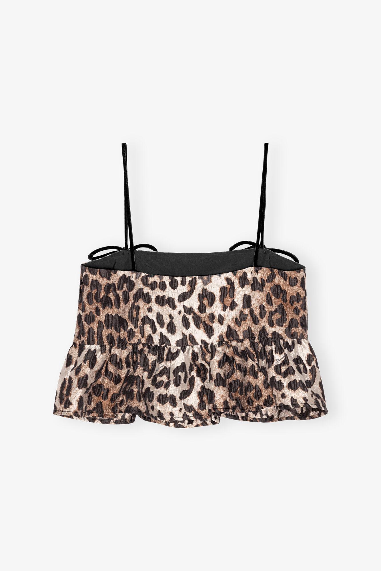 Leopard 3D Jacquard Top Product Image