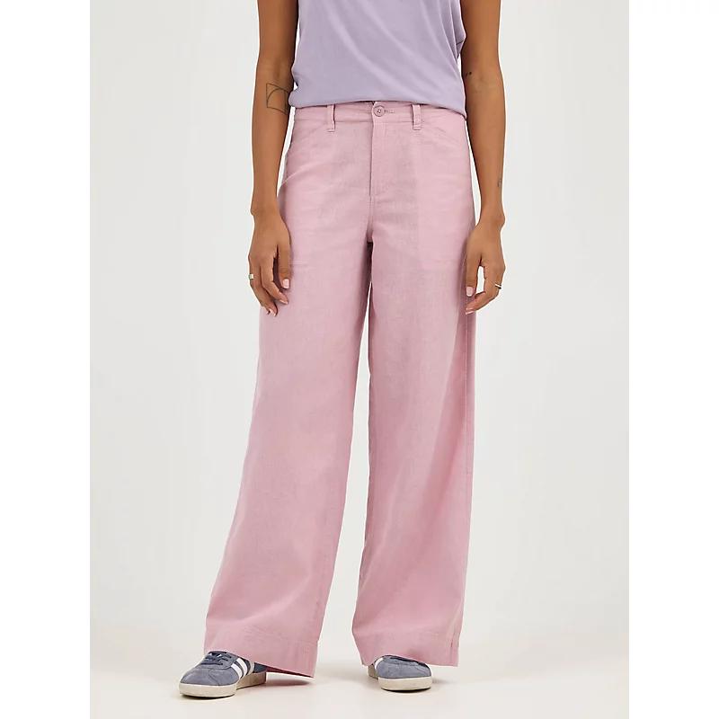Womens Legendary High Rise Drapey Trouser Pants Product Image
