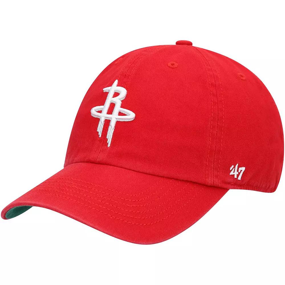 Men's '47 Red Houston Rockets Team Franchise Fitted Hat, Size: Medium Product Image