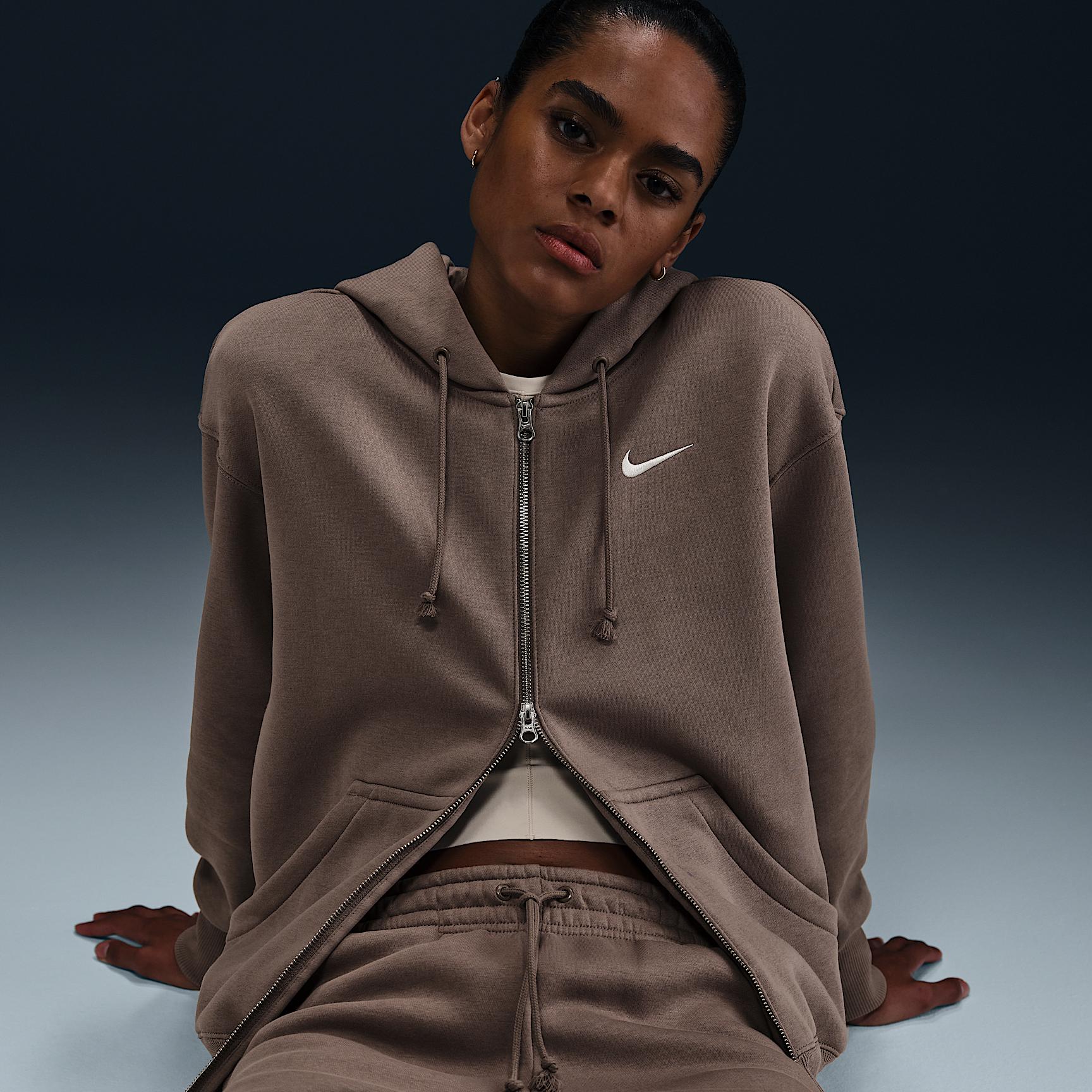 Nike Sportswear Phoenix Fleece Women's Oversized Full-Zip Hoodie Product Image