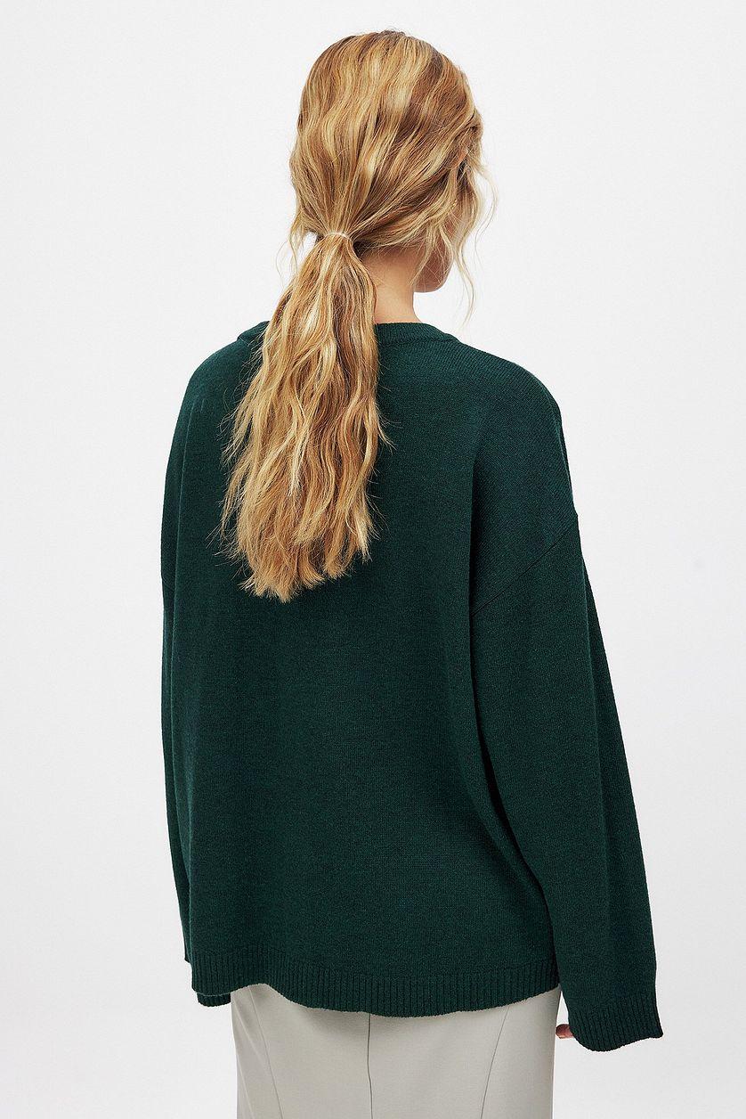 Knitted Oversized Cardigan Product Image