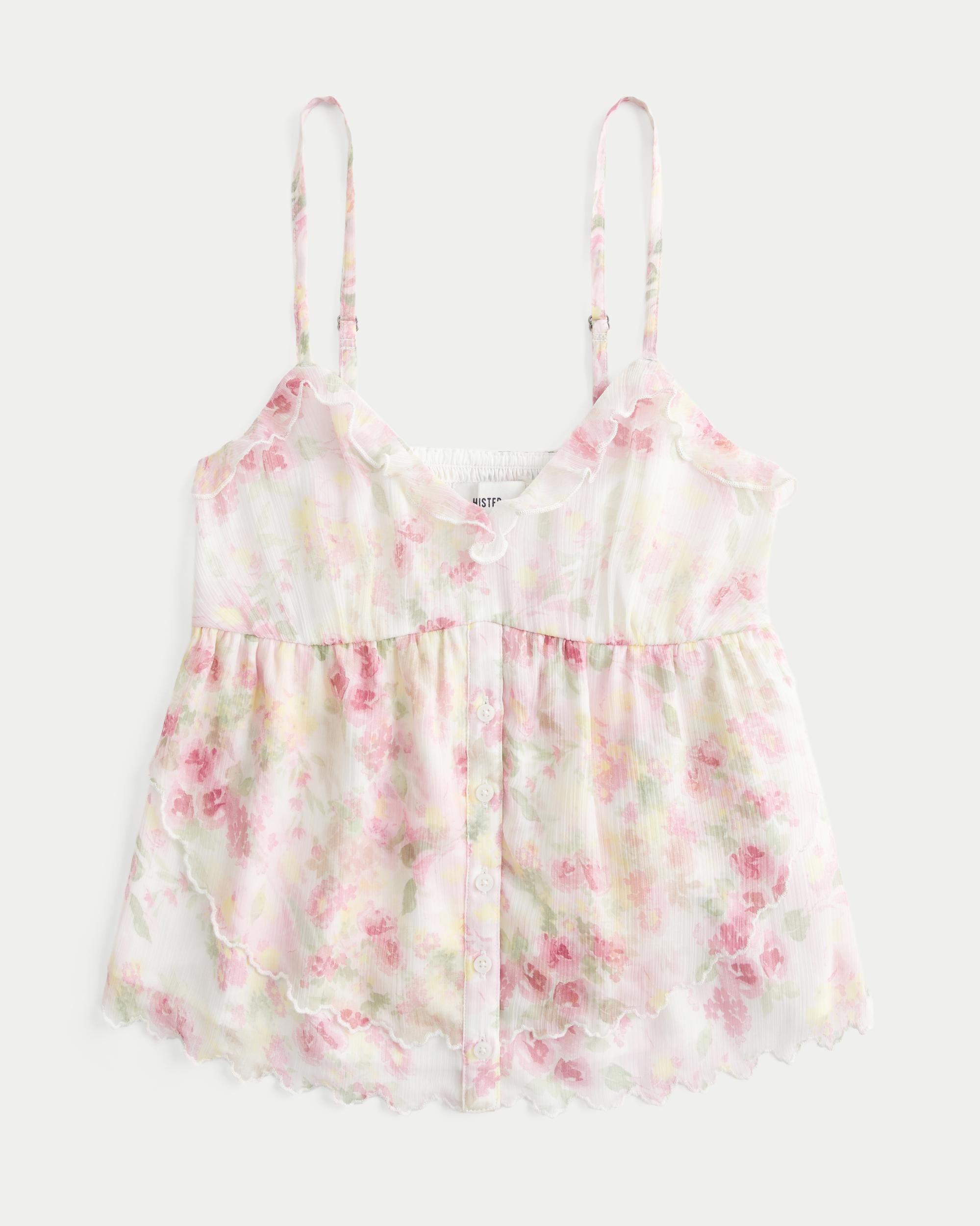 Easy Chiffon Babydoll Top Product Image