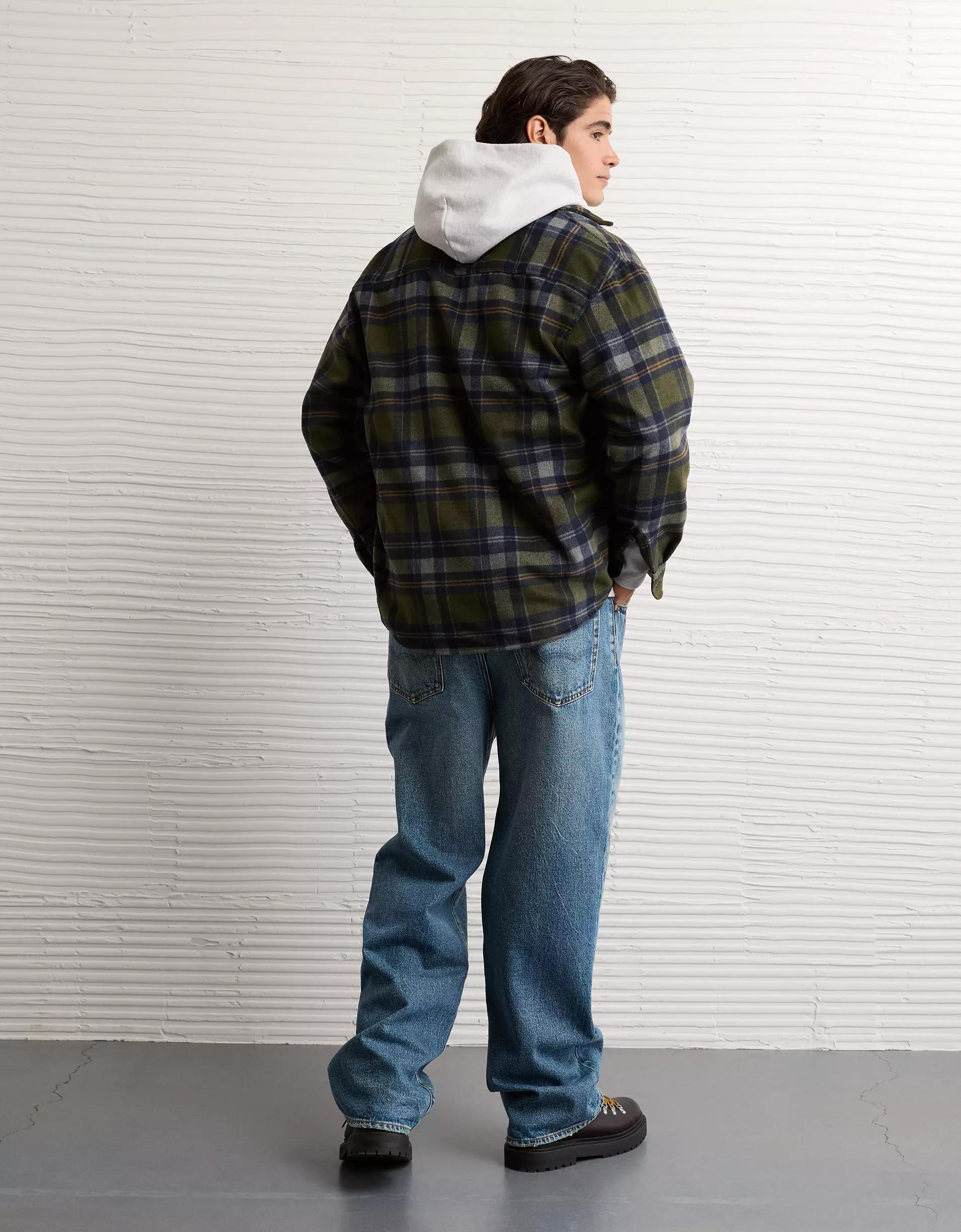 AE Relaxed Heavyweight Flannel Product Image