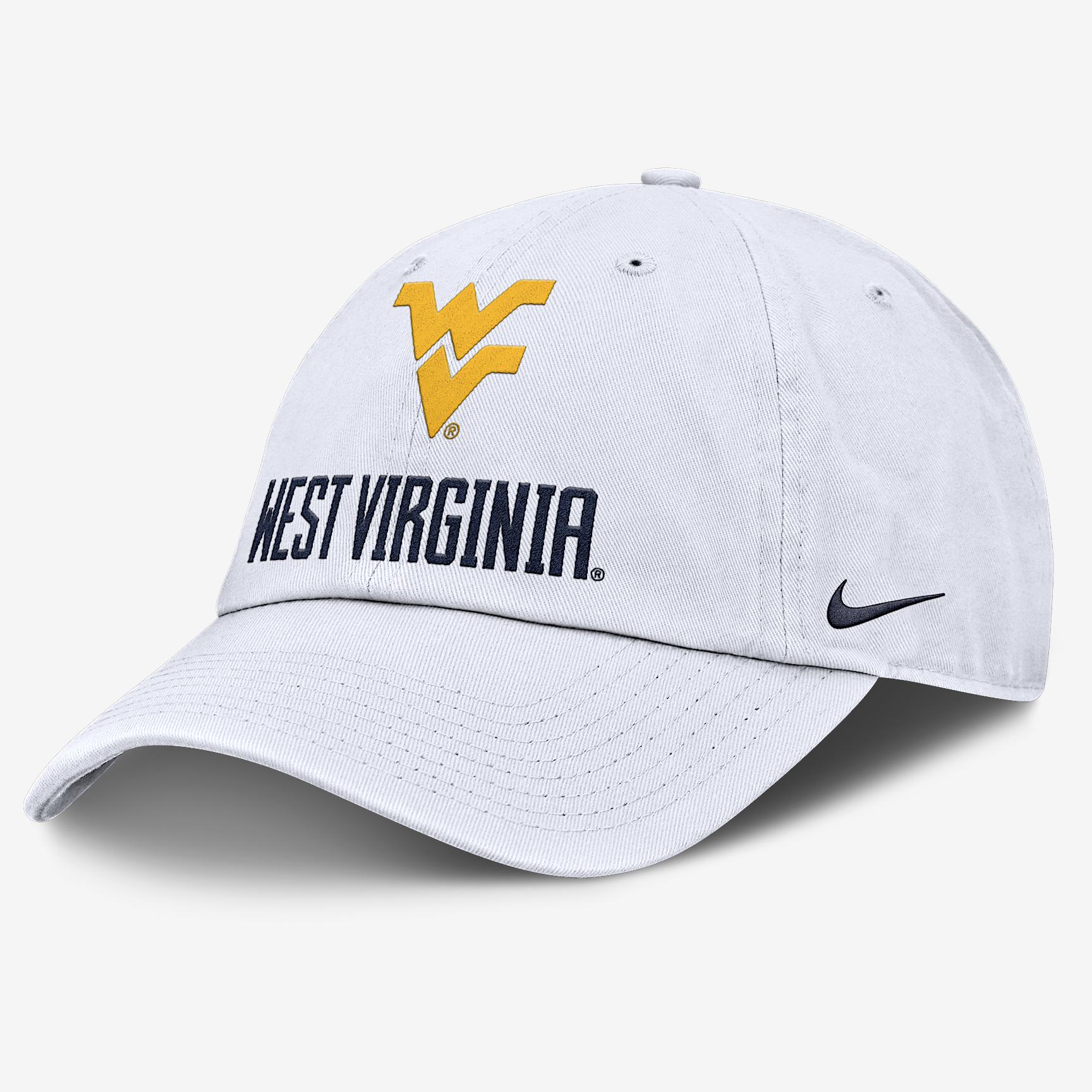 West Virginia Sideline Club Gameday Men's Nike College Adjustable Hat Product Image