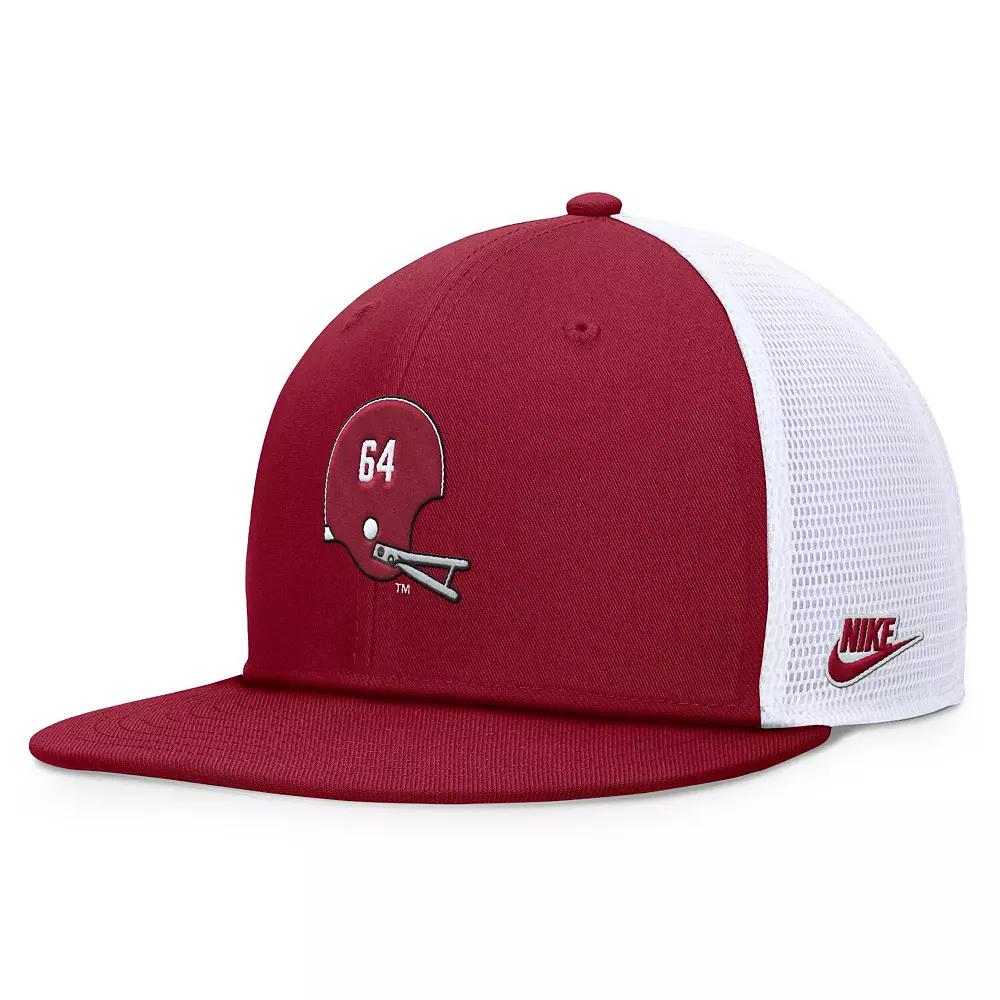 Men's Nike Crimson/White Alabama Crimson Tide Legacy Pro Snapback Hat, Size: Medium/Large, Red Product Image
