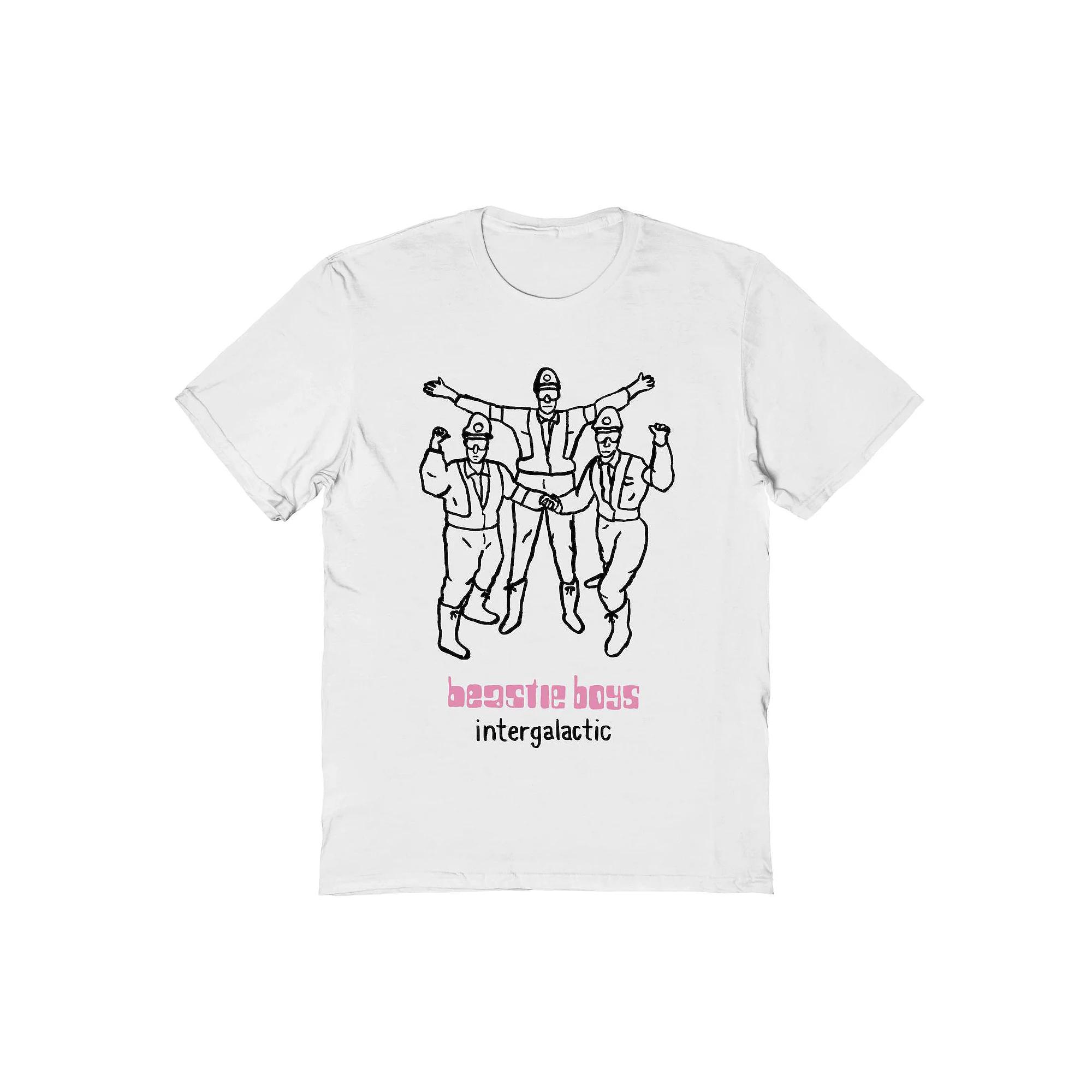 Men's Beastie Boys Inter Boys Graphic Tee, Size: XXL, White Product Image