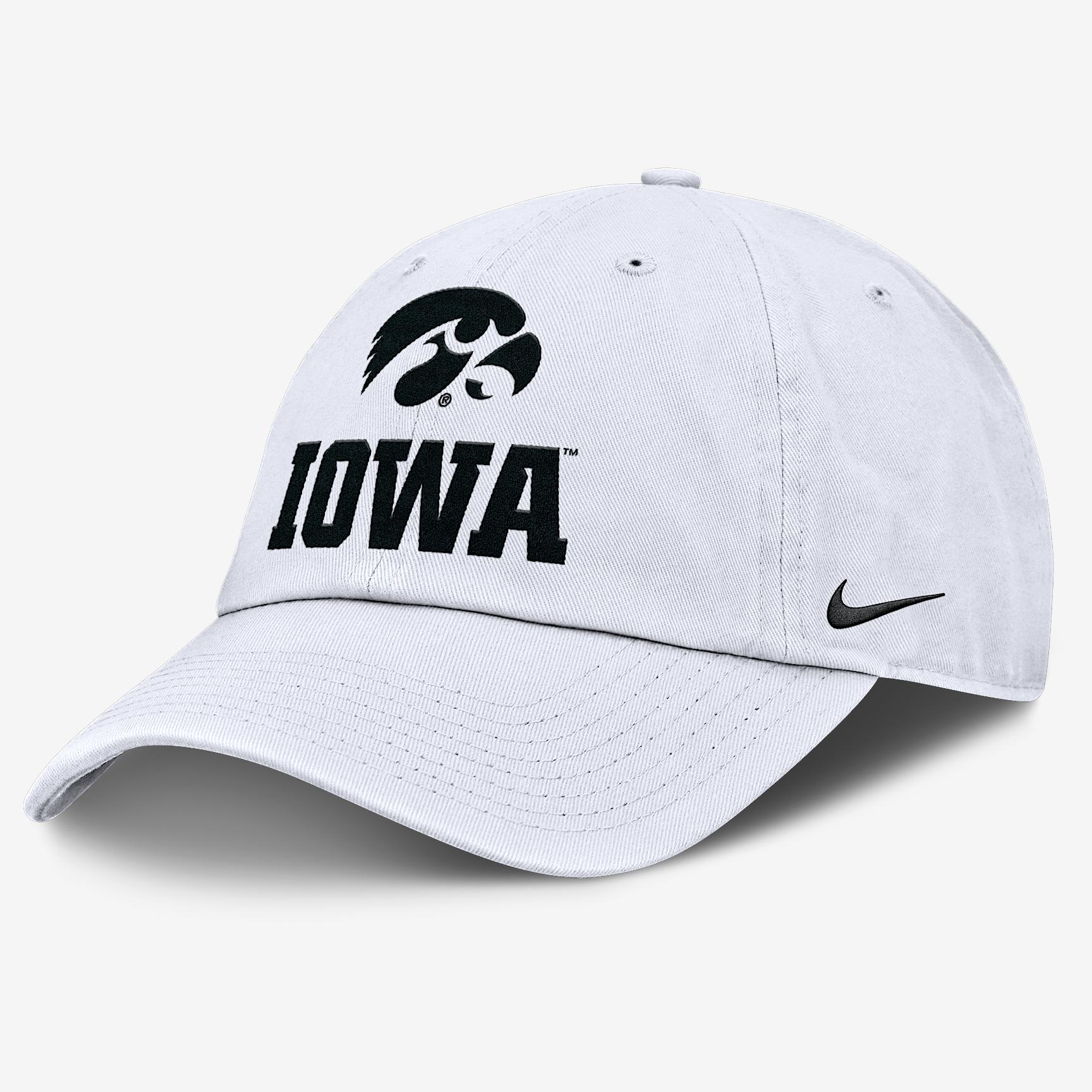 Iowa Sideline Club Gameday Nike Mens College Adjustable Hat | NC0110AIA-ZLR Product Image