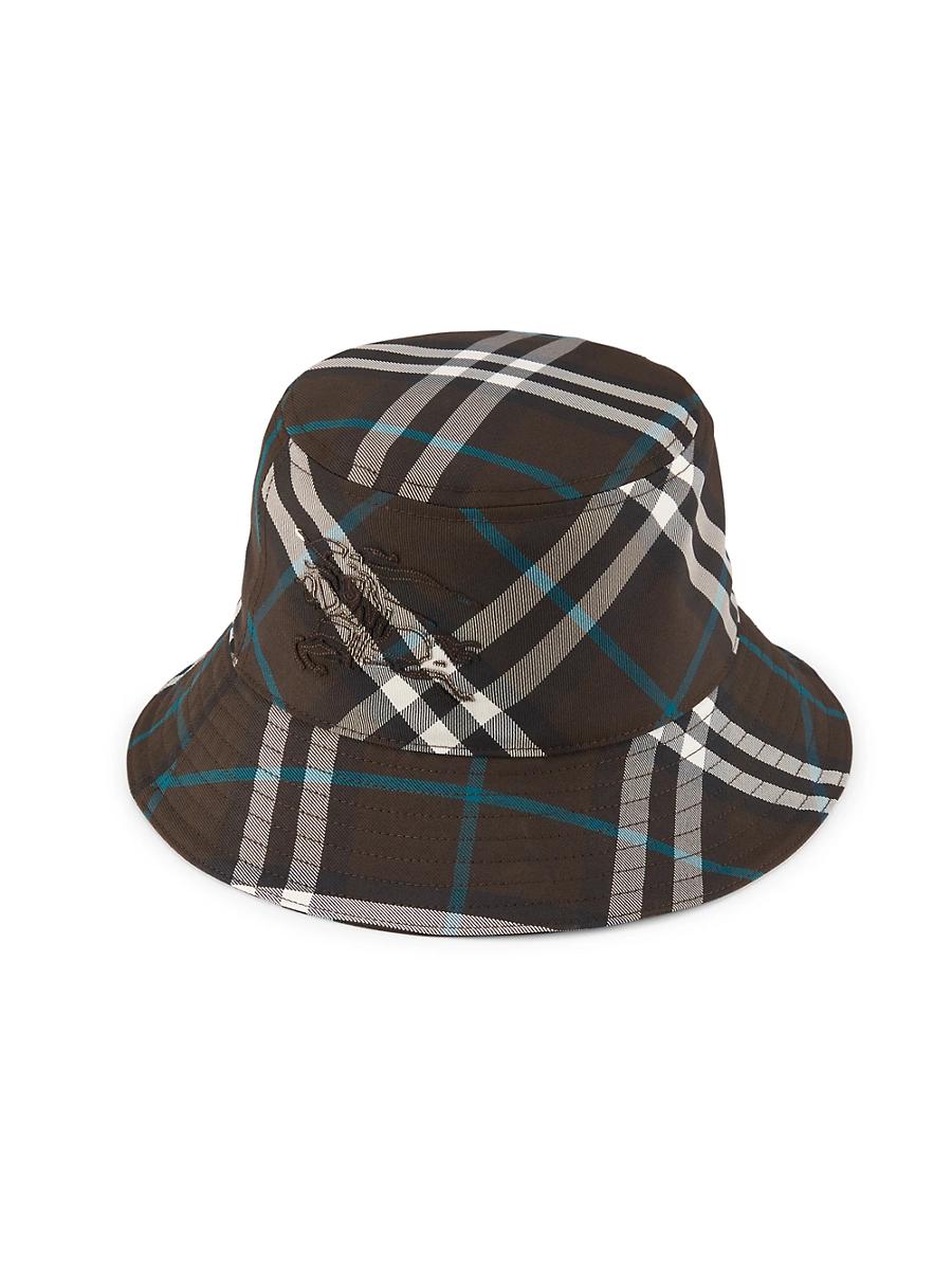 Mens Check Bucket Hat Product Image