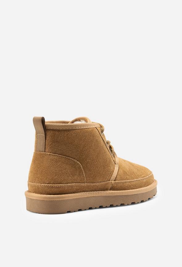 Men's Suede Fur Snow Boots Product Image