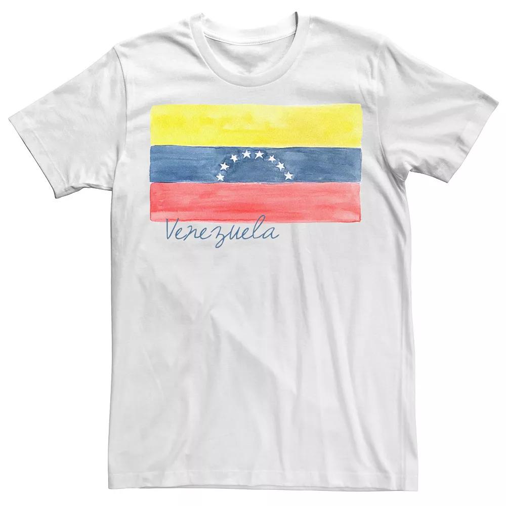 Men's HHM Venezuela Flag Watercolor Tee,  Product Image
