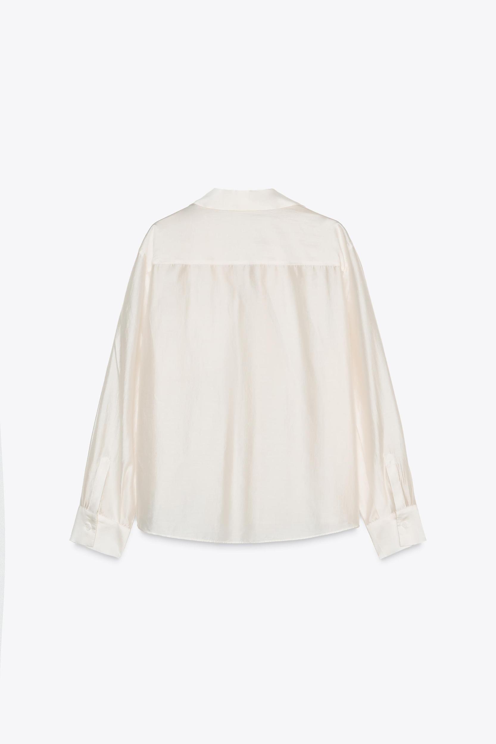 ZW COLLECTION EMBROIDERED POCKET SHIRT Product Image