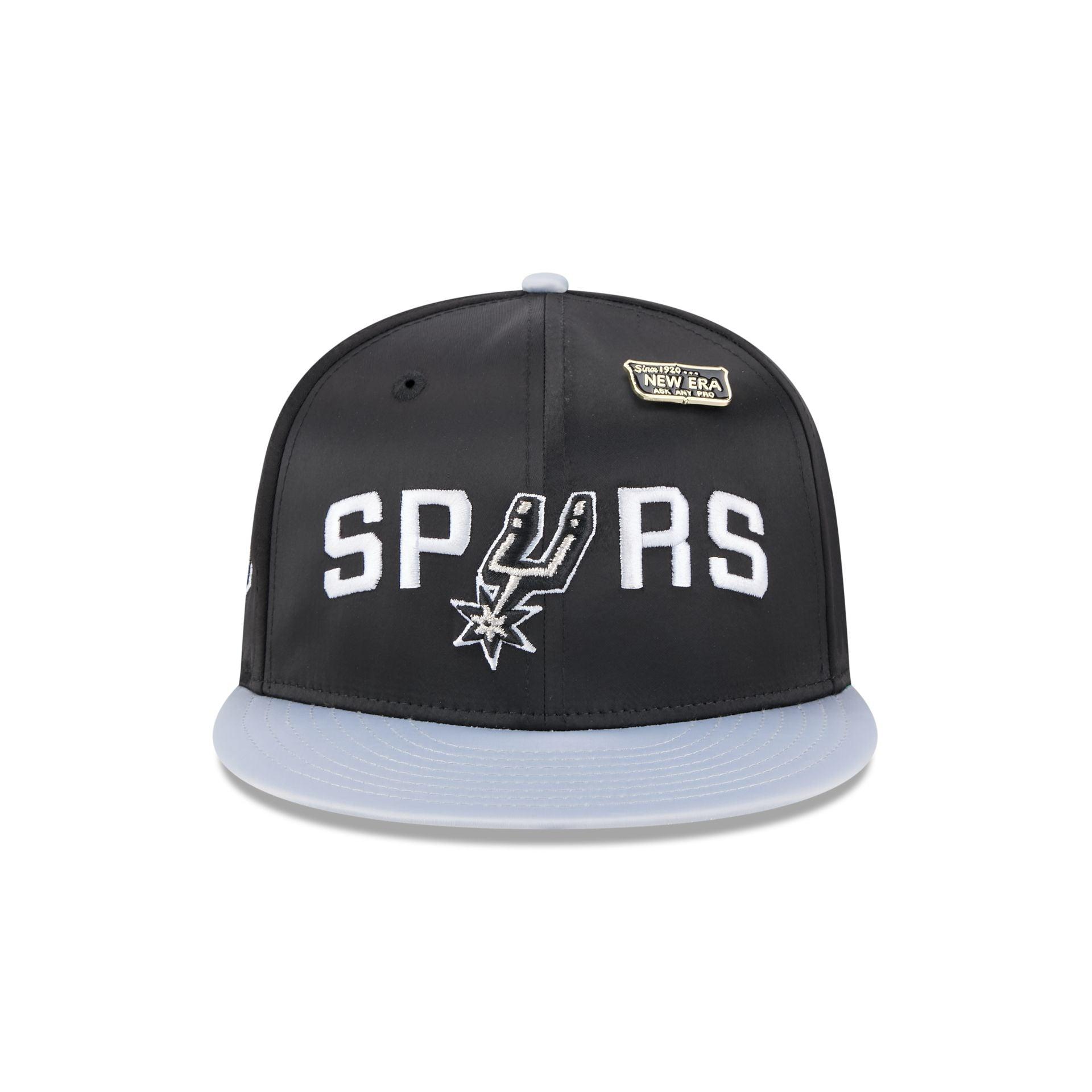 San Antonio Spurs Satin Pin 9FIFTY Snapback Hat Male Product Image