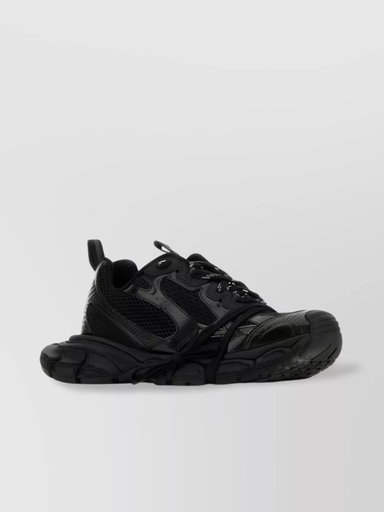 BALENCIAGA Men Black Mesh And Polyurethane 3xl Sneakers Product Image