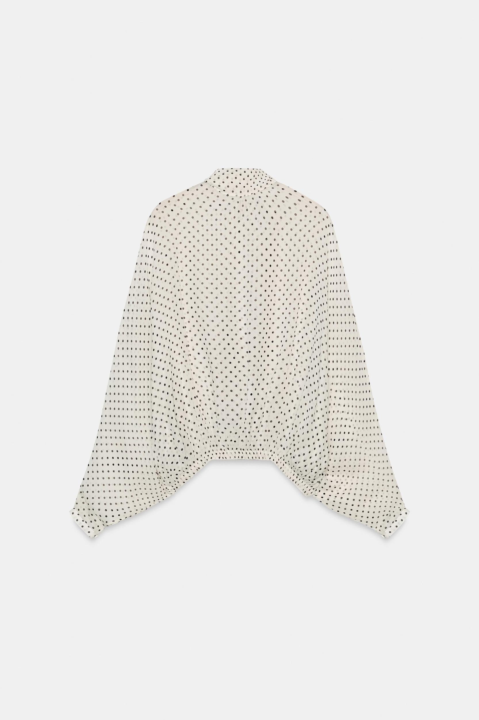 ZW COLLECTION POLKA DOT BLOUSE Product Image