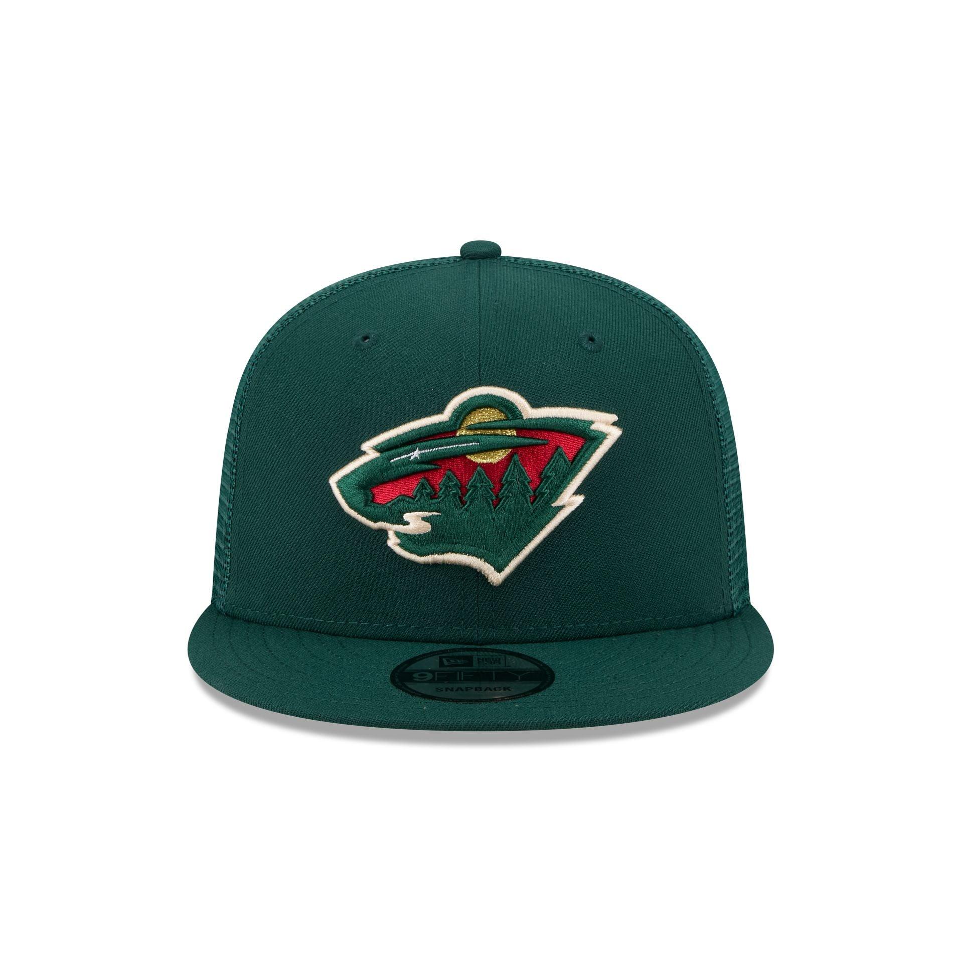 Minnesota Wild Team Tag 9FIFTY Trucker Hat Male Product Image