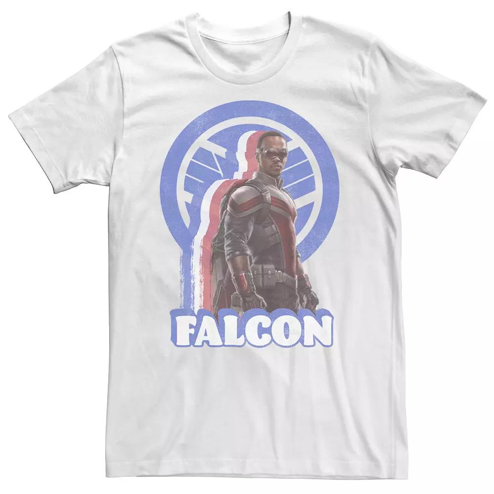 Men's Marvel Falcon And The Winter Soldier Fading Portrait Tee,  Product Image