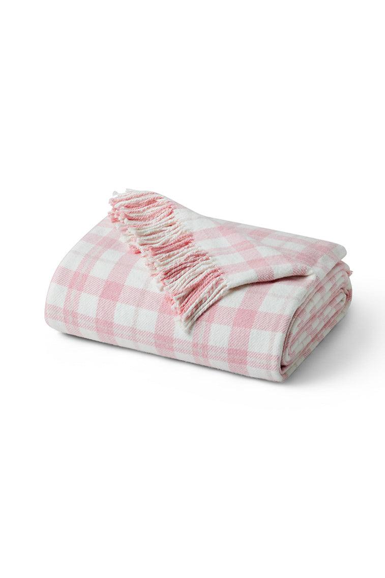 Queen Plaid Throw Blanket - SUGAR PLAID Product Image