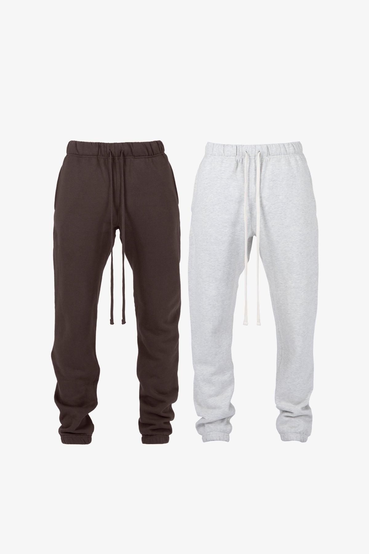 Every Day Sweatpants 2 Pack - Grey/Chocolate Product Image