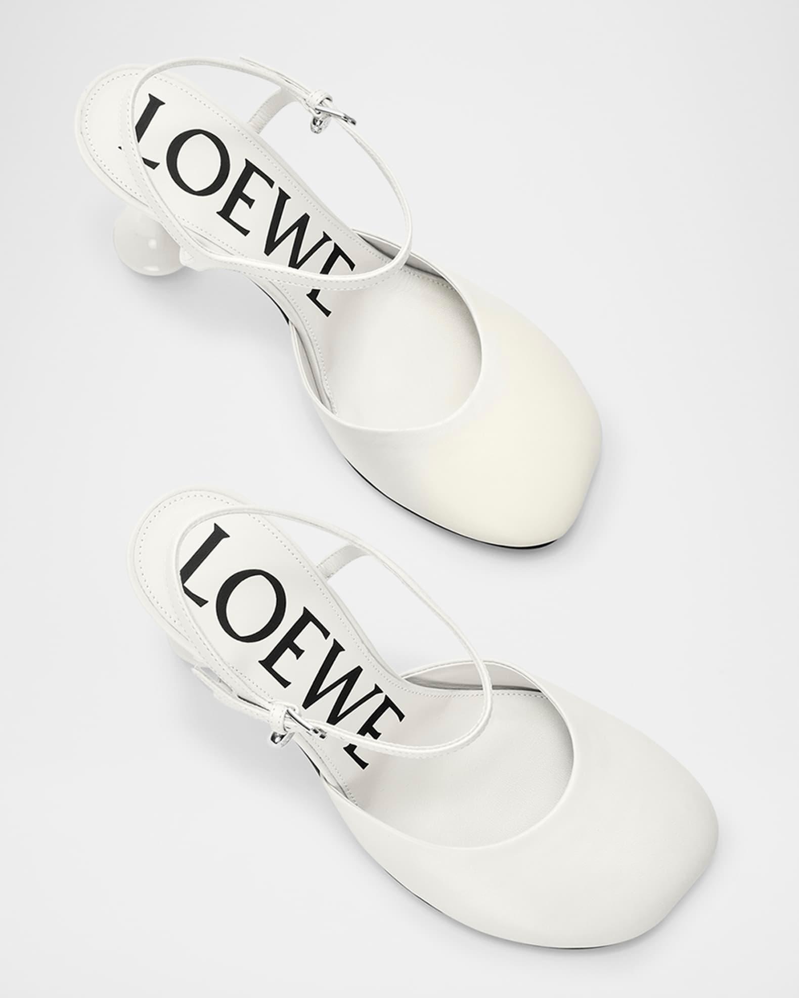 Toy Leather Ankle-Strap Pumps Product Image