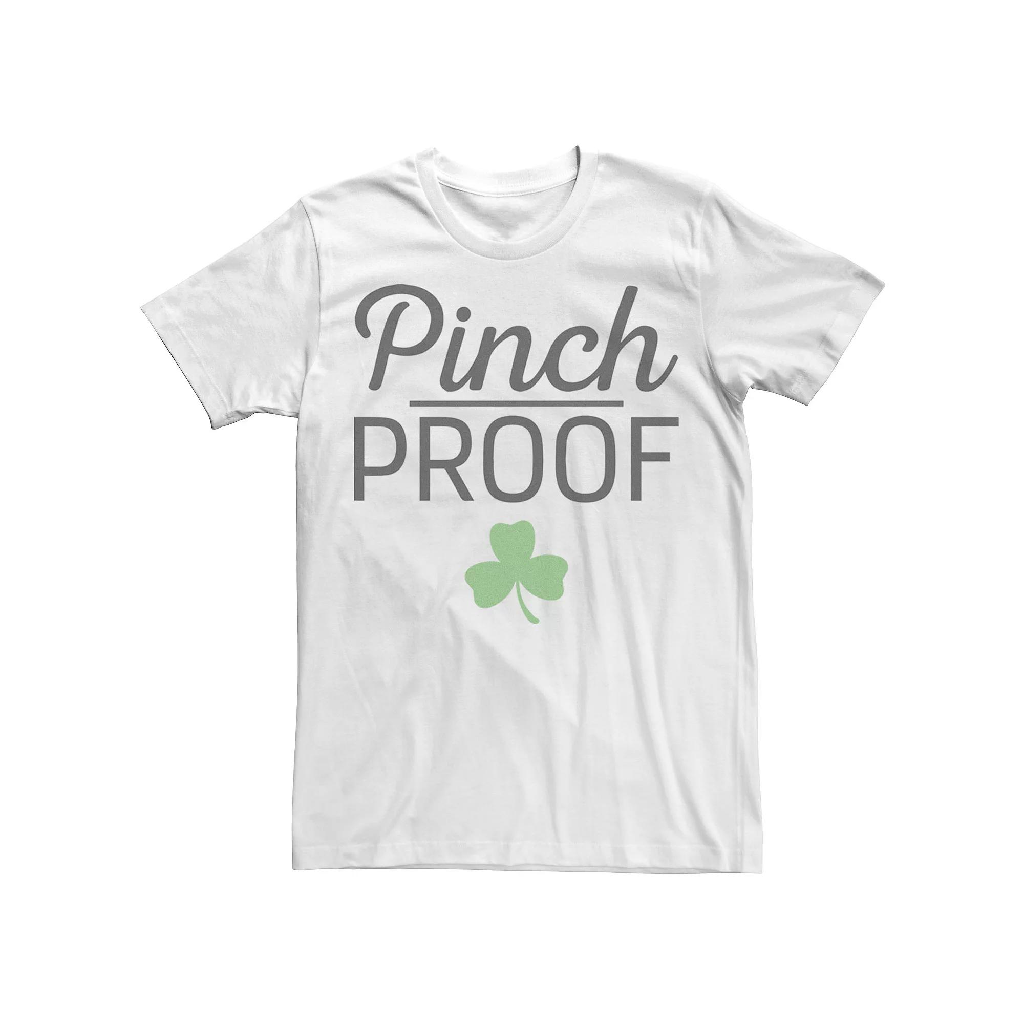 Men's Pinch Proof Shamrock Saint Paddy's Day Graphic Tee,  Product Image