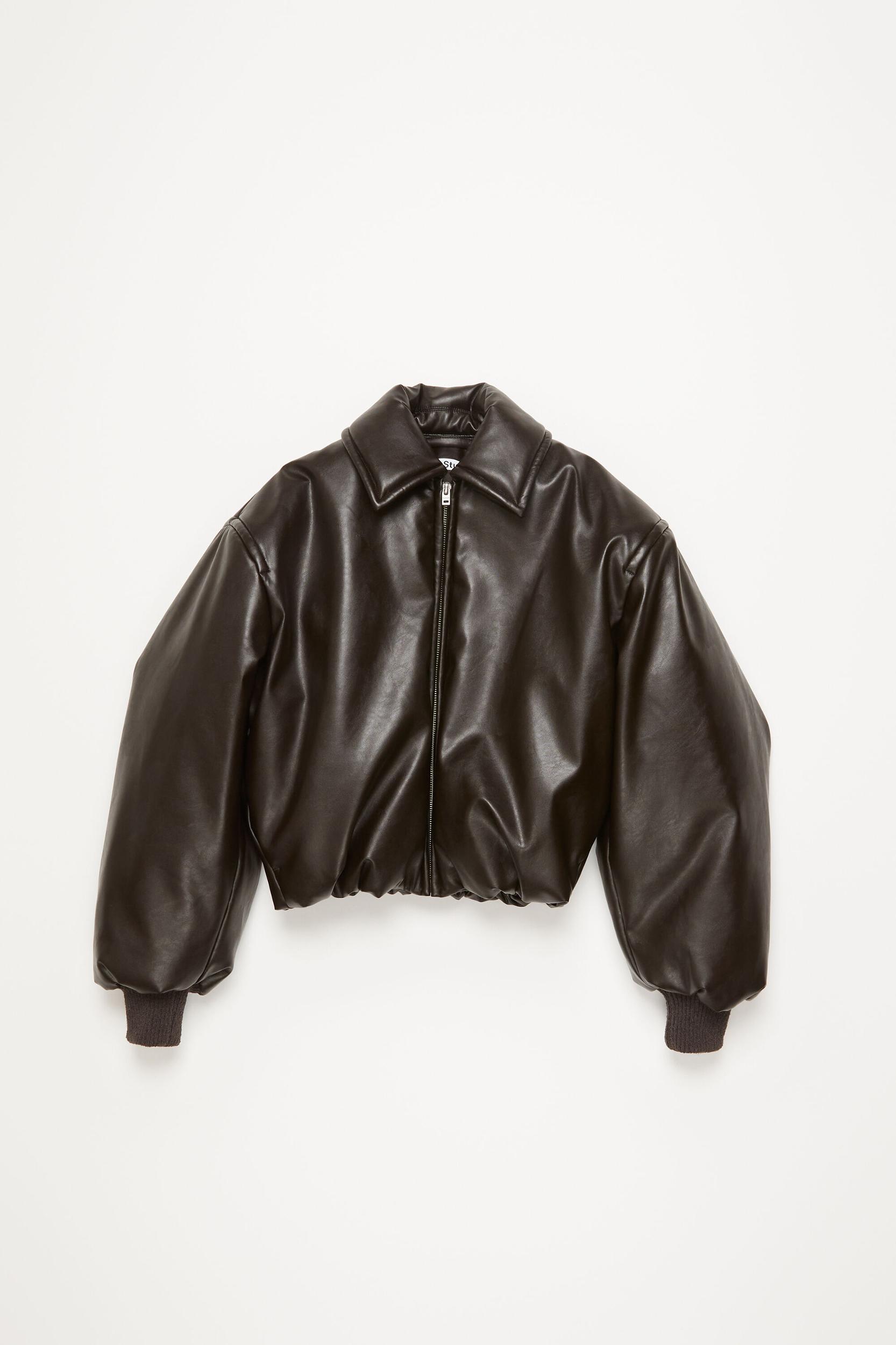Coated bomber jacket Product Image