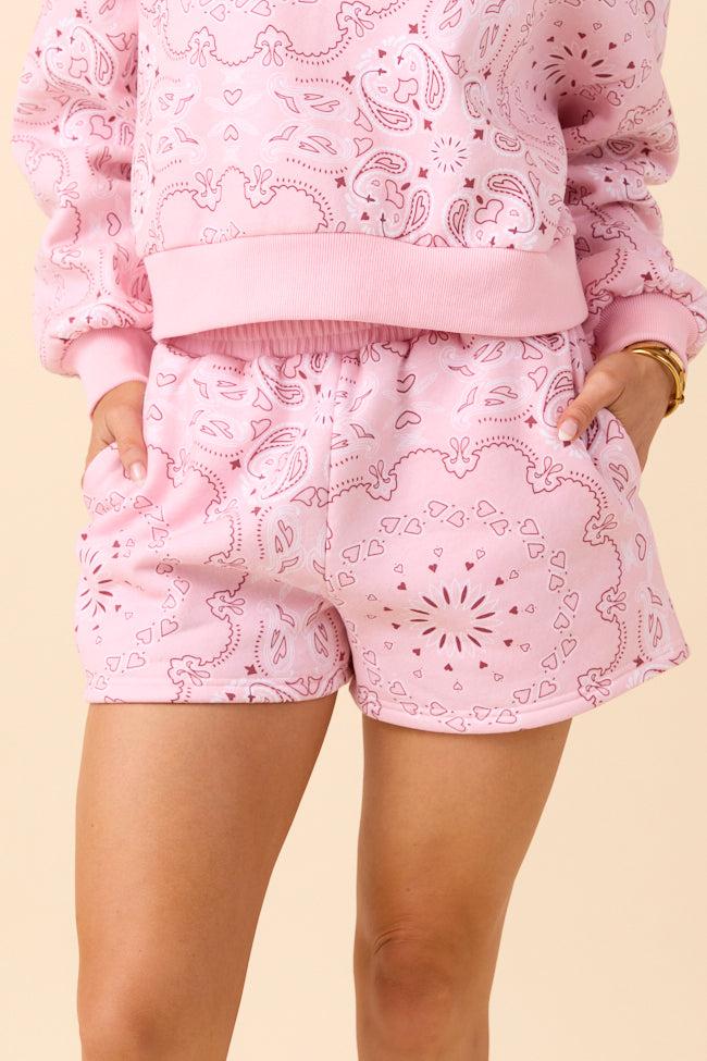 Lilah Pink Paisley Lounge Set Product Image