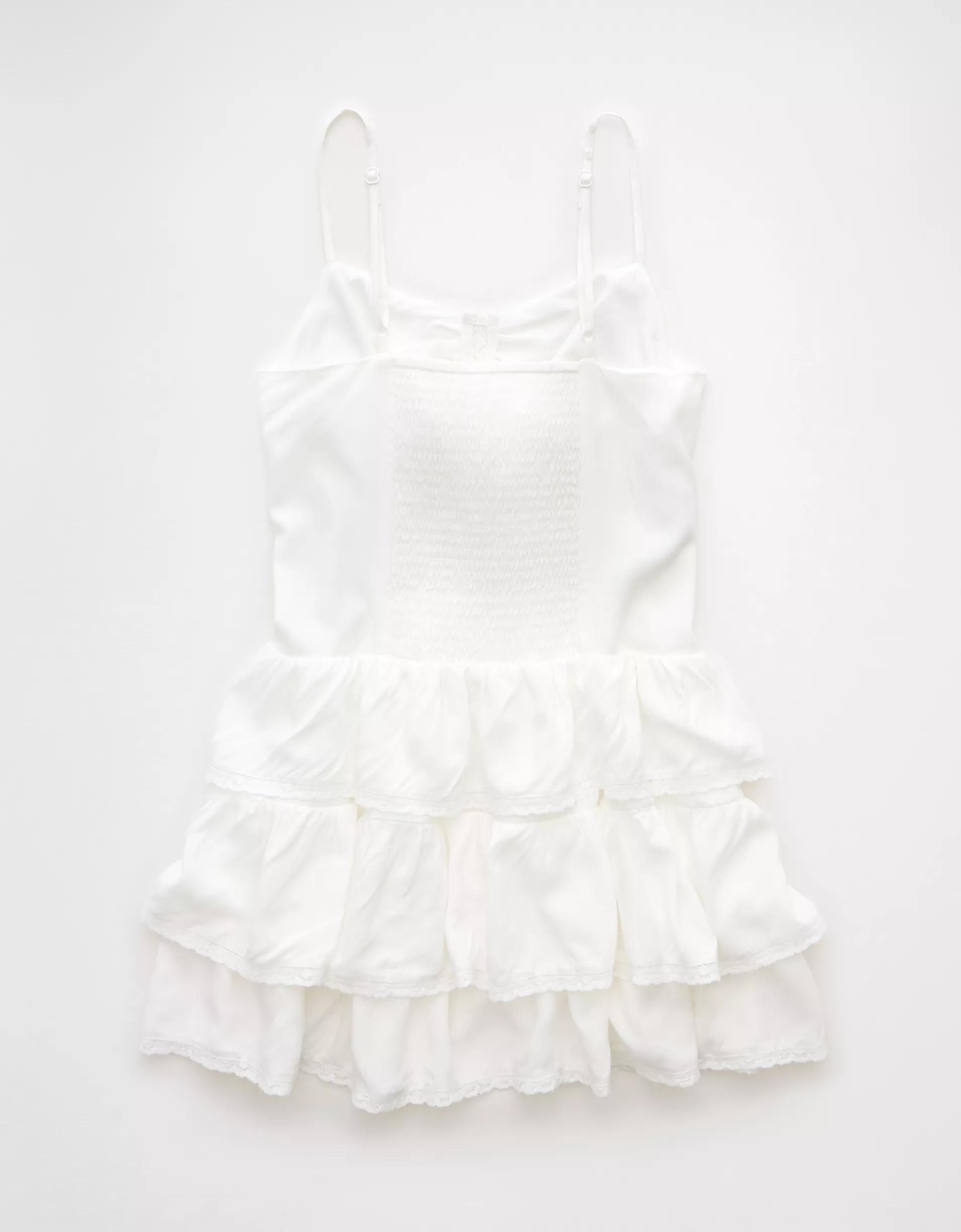 AE Catie Corset Tiered Mini Dress Product Image