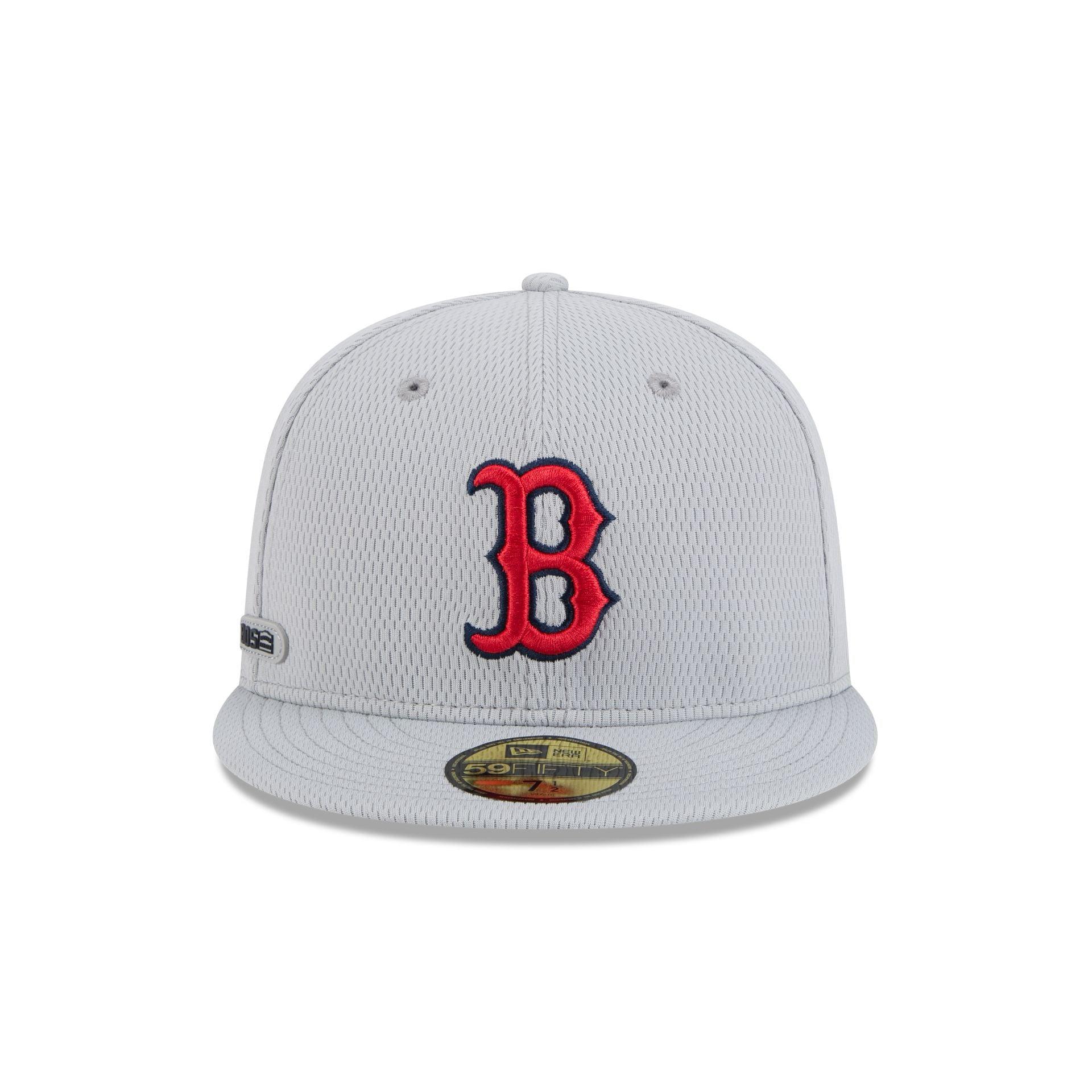 Boston Red Sox 2025 Clubhouse Gray 59FIFTY Fitted Hat Male Product Image