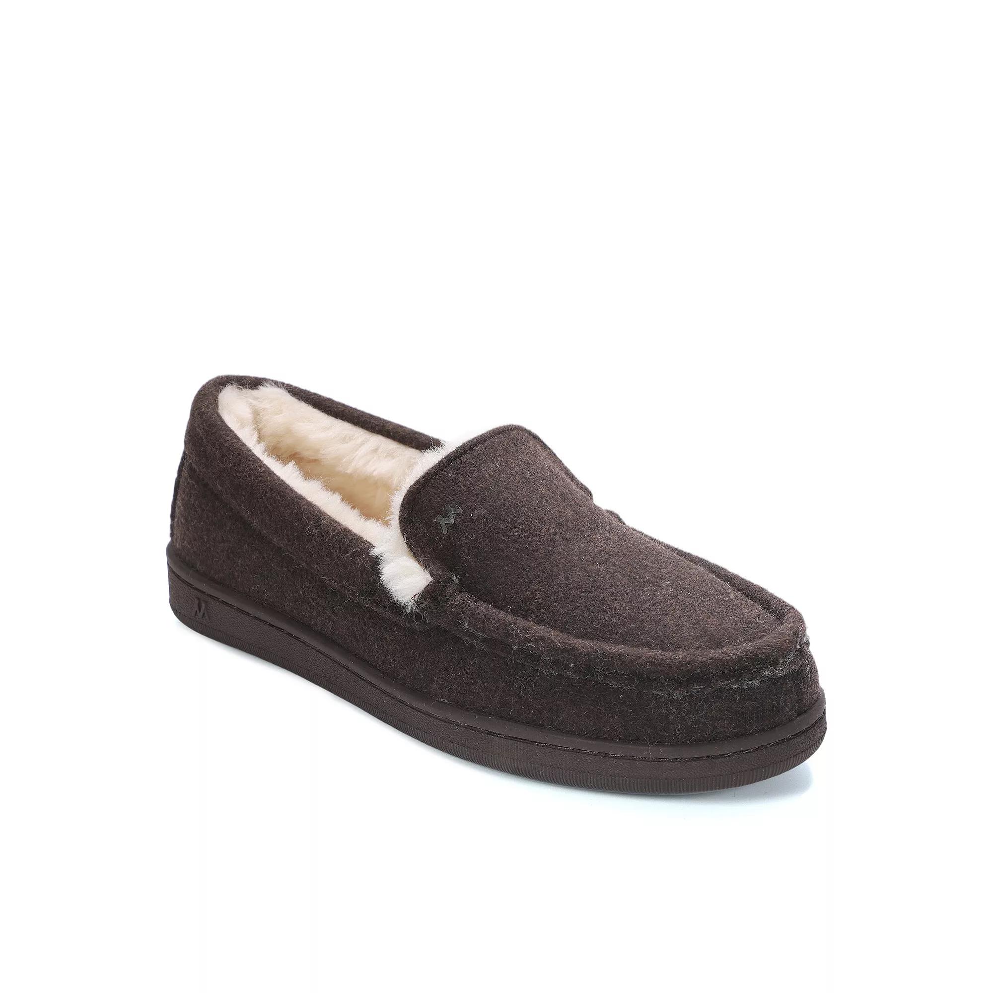 Mykos Harrison Moc Men's Wide Moccasin Slippers,  Product Image