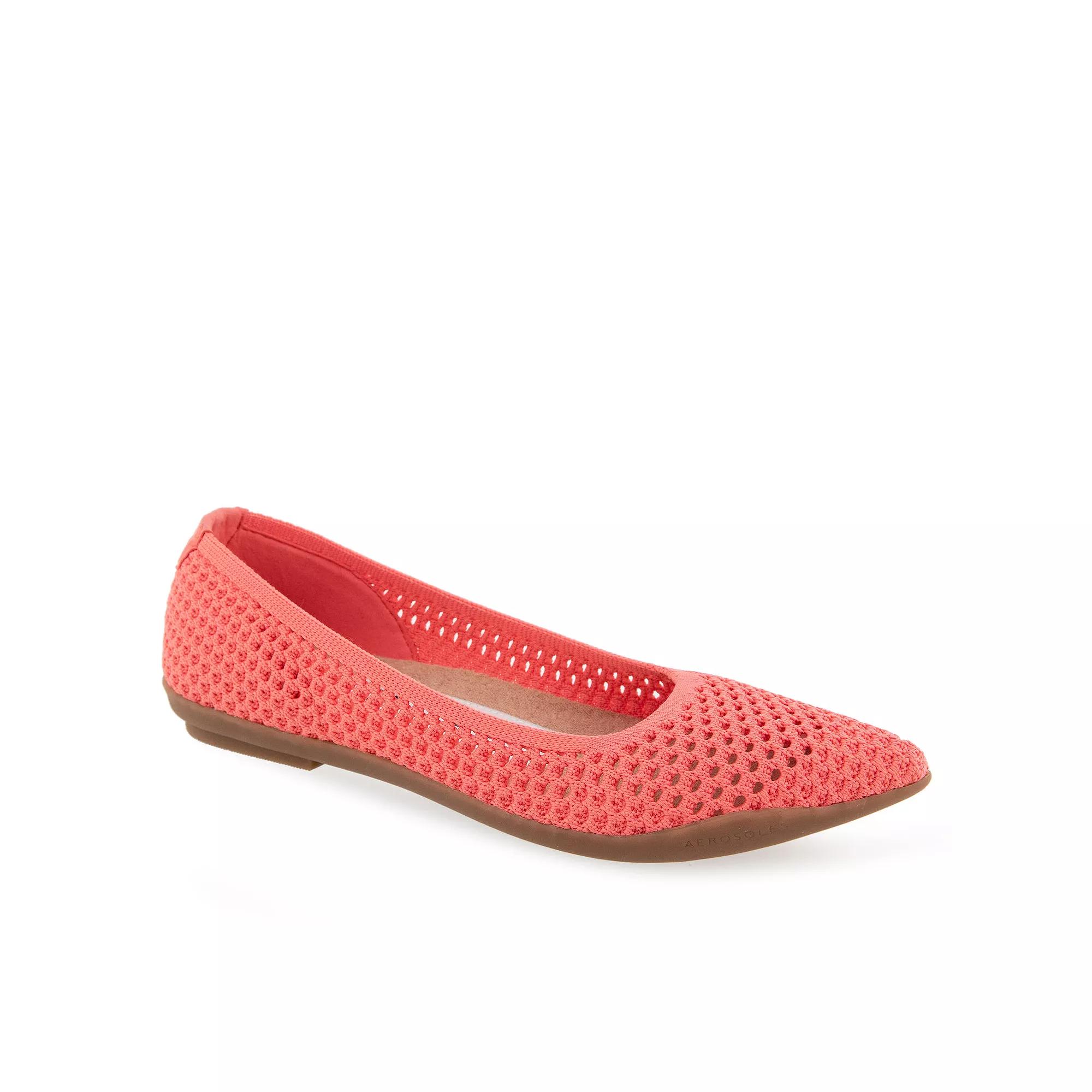 Aerosoles Danielle Women's Knit Ballet Flats, Size: 5 Medium, Pink Product Image
