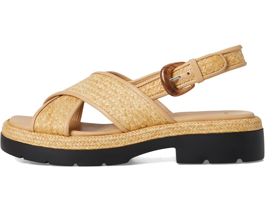 Women's Vince Helena Raffia Slingback Sandals Product Image