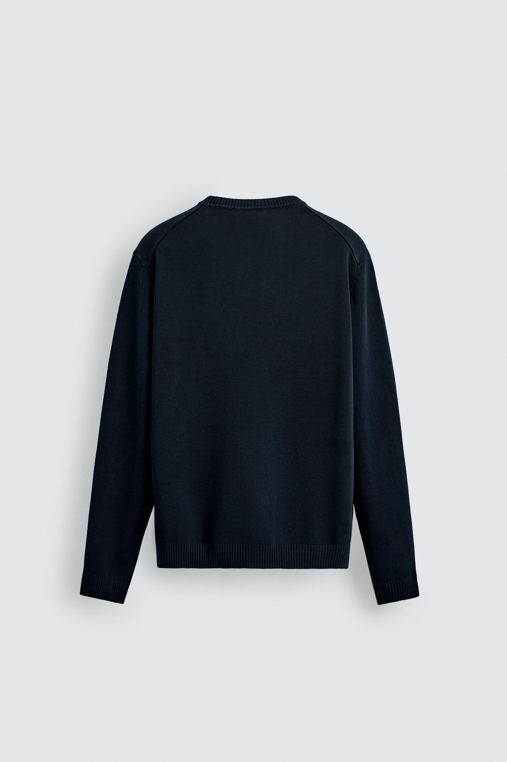 TEXTURED COTTON JUMPER Product Image